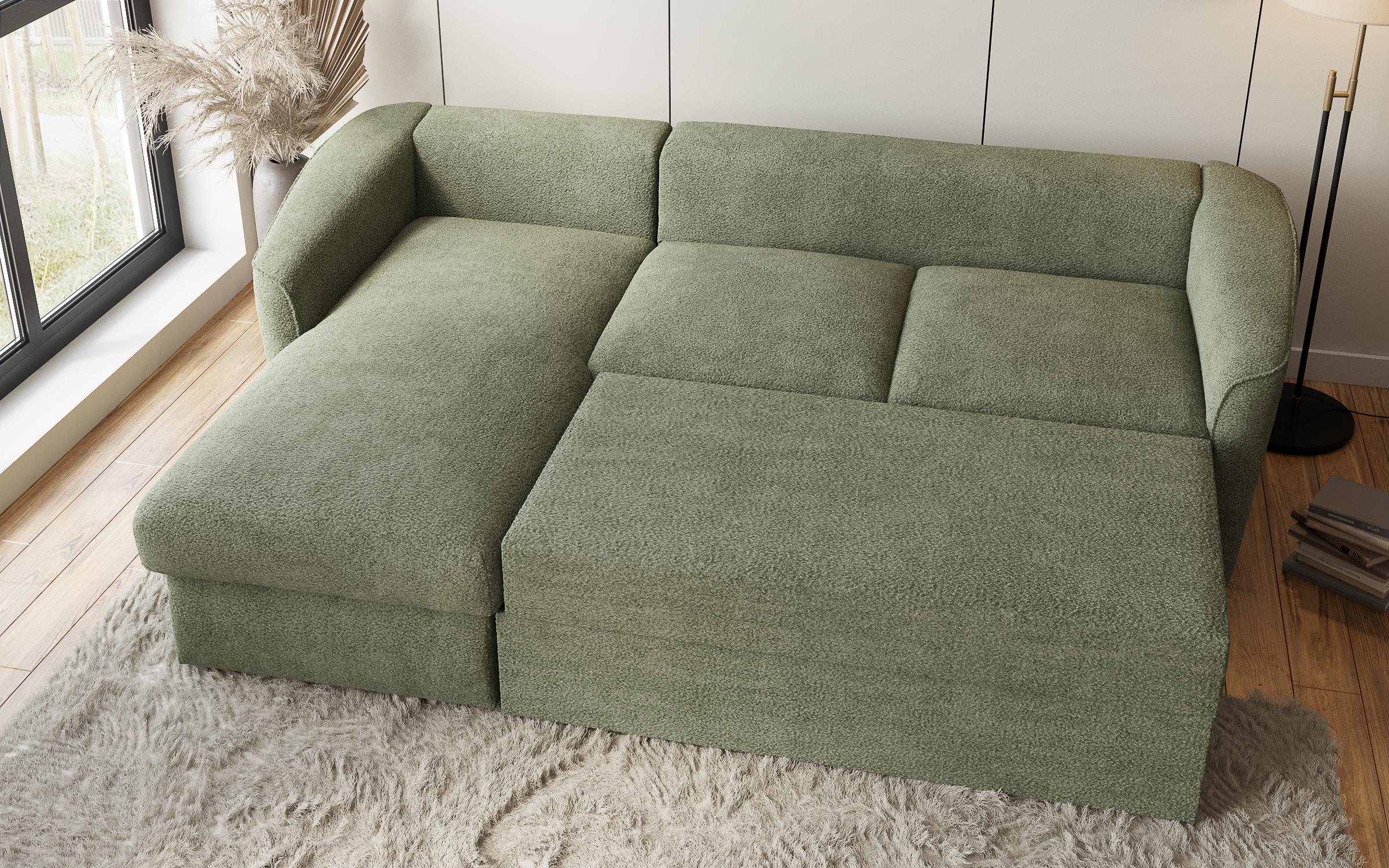Coltar extensibil Dorian, verde  4