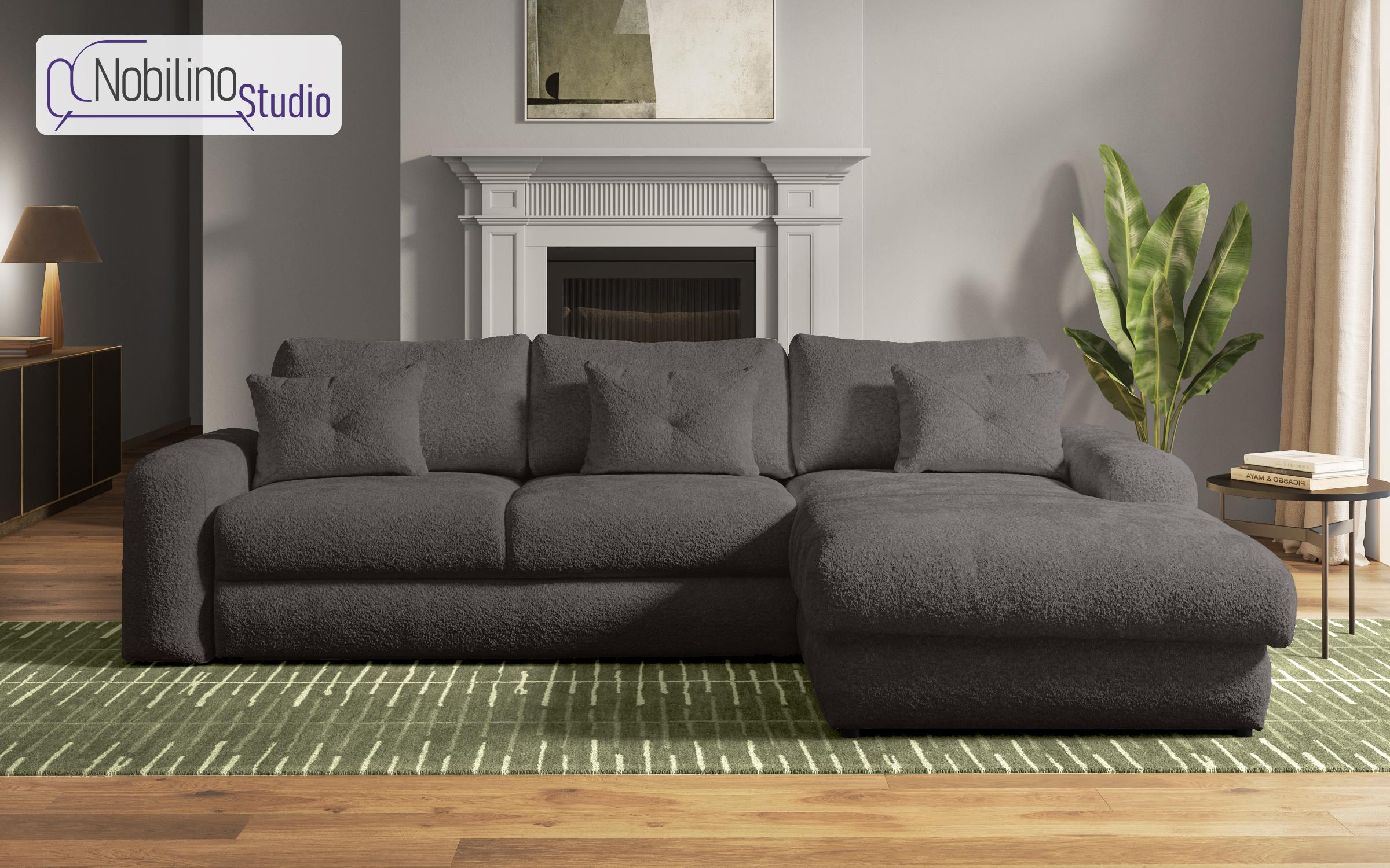 Coltar extensibil Elmond, grafit  1