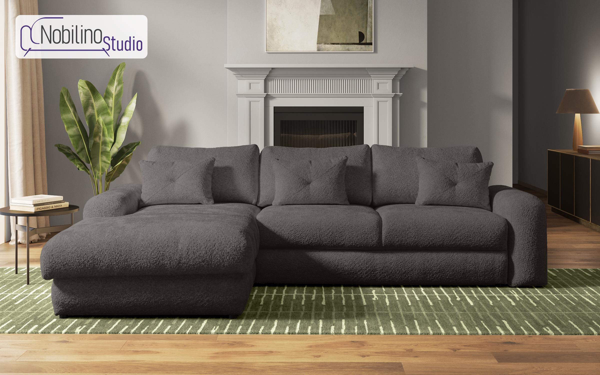 Coltar extensibil Elmond, grafit  1