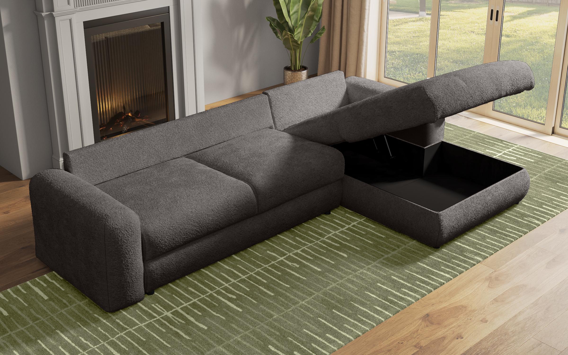 Coltar extensibil Elmond, grafit  7