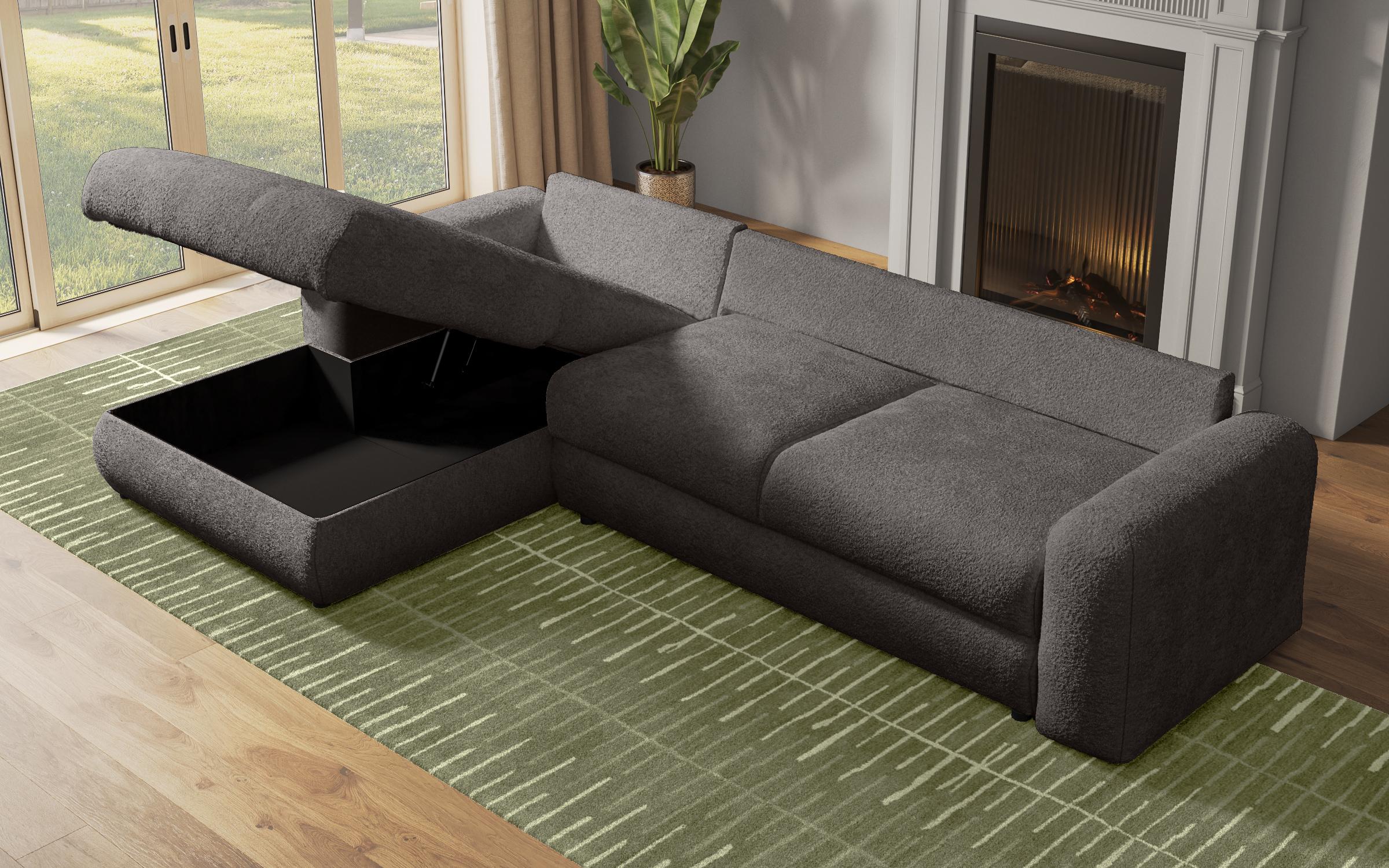 Coltar extensibil Elmond, grafit  7
