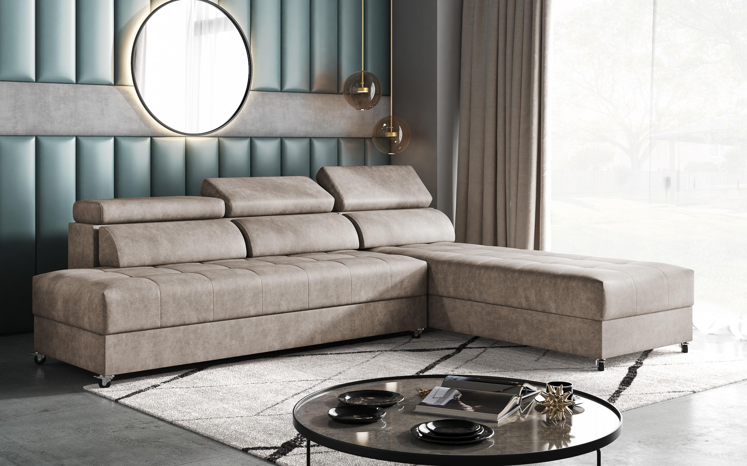 Coltar pentru living Galans Nova, bej  3
