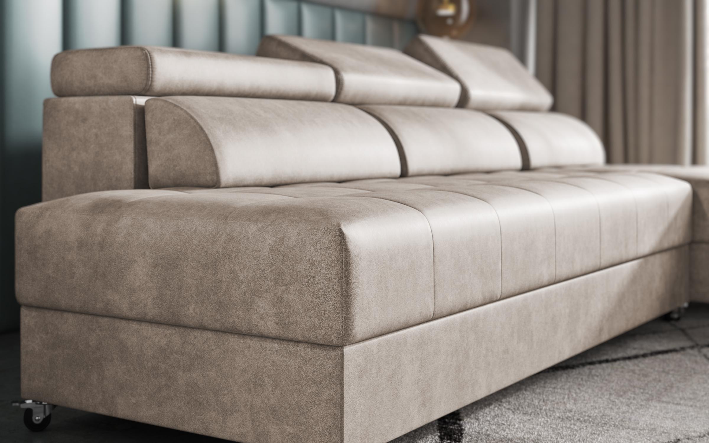 Coltar pentru living Galans Nova, bej  9