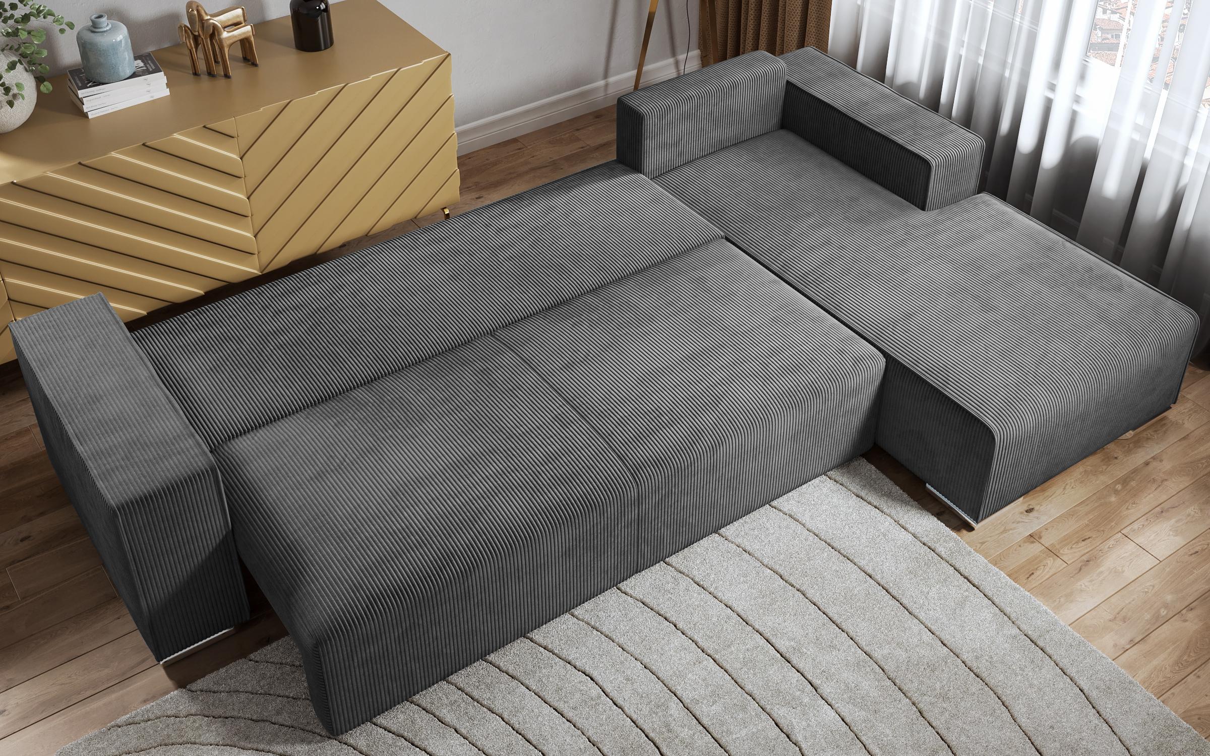 Coltar pentru living Felion, gri + menta  8