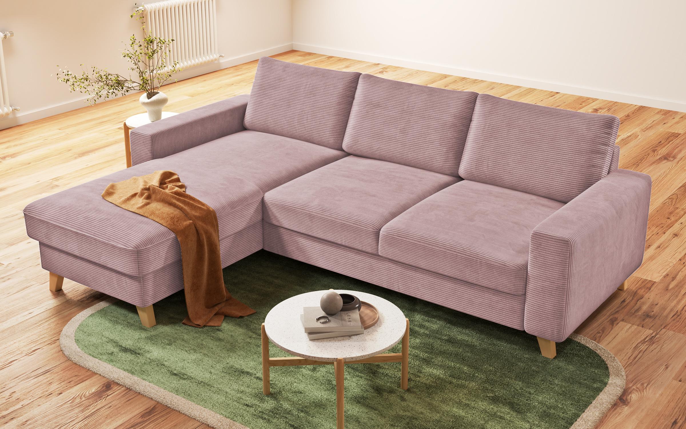 Coltar extensibil Marden, roz  5