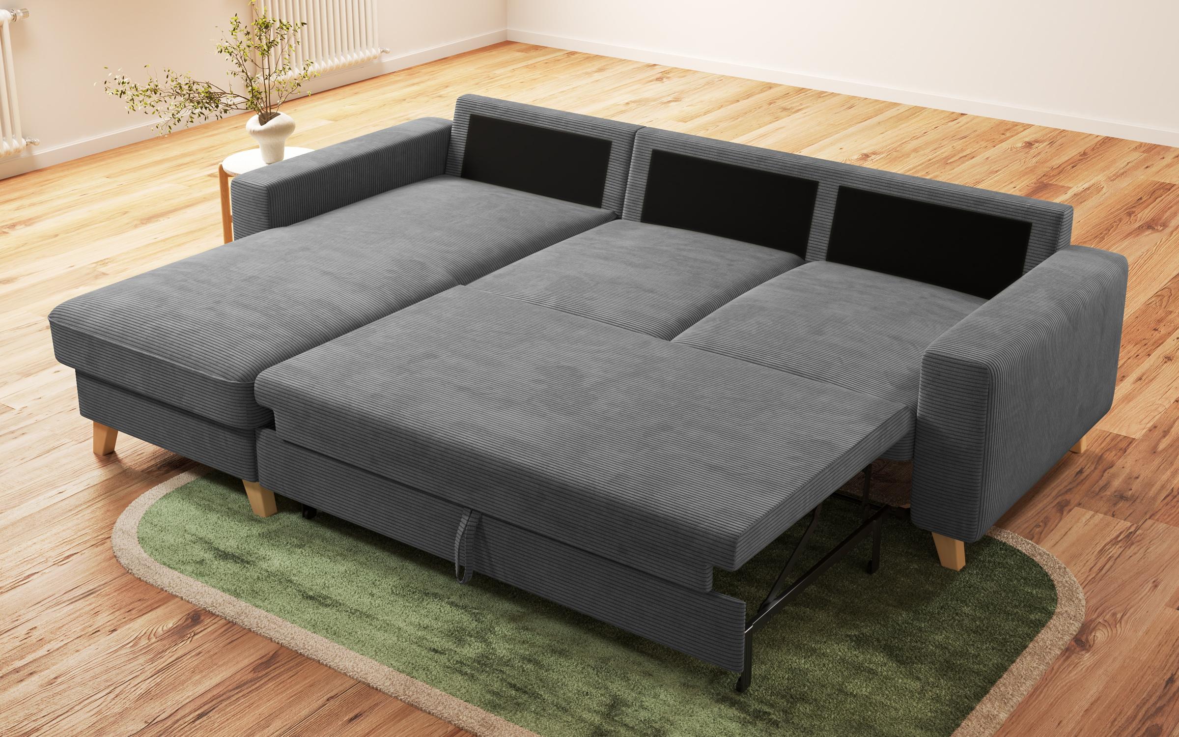 Coltar extensibil Marden, gri inchis  9