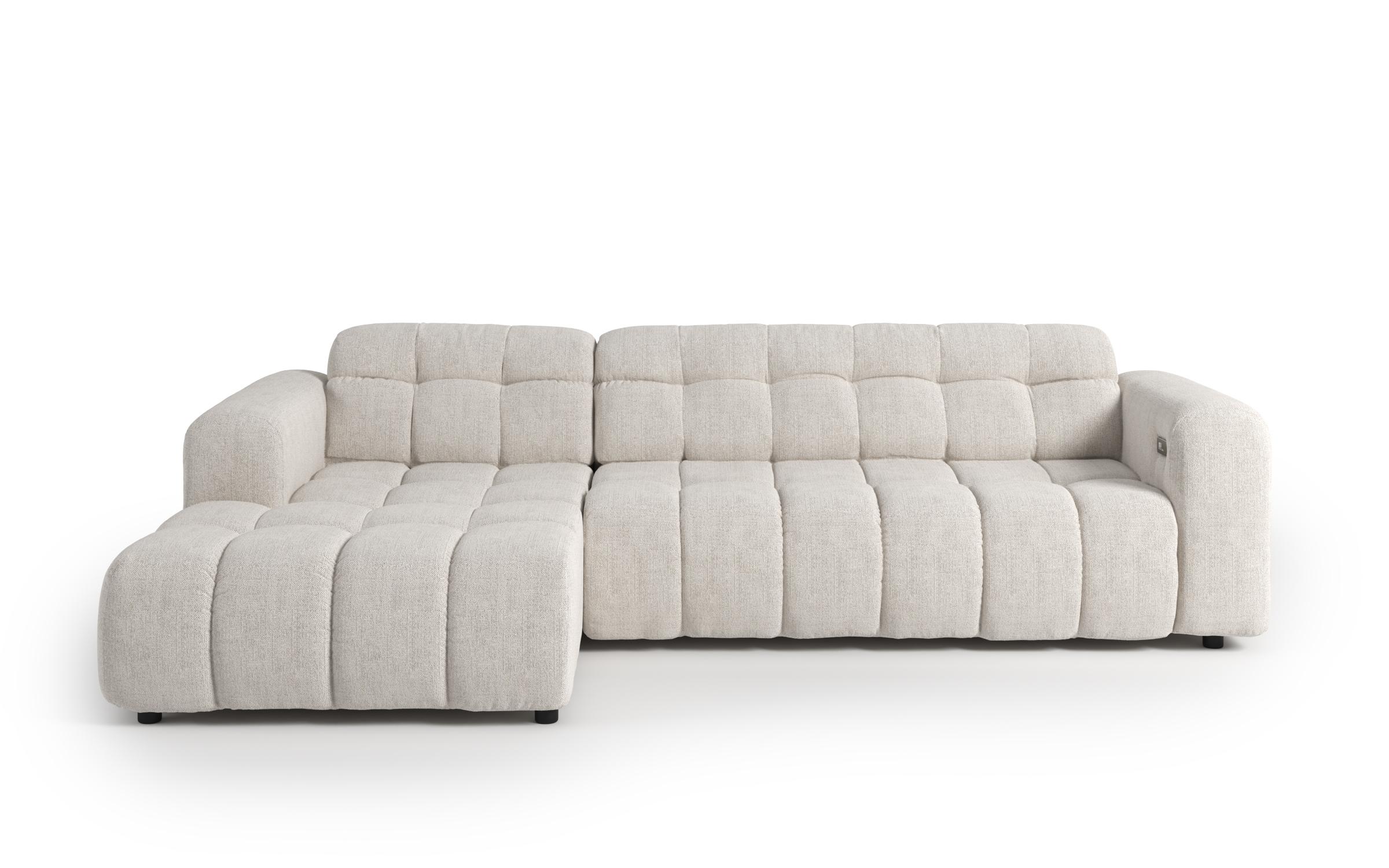Coltar extensibil cu mecanism electric Modera, alb  4