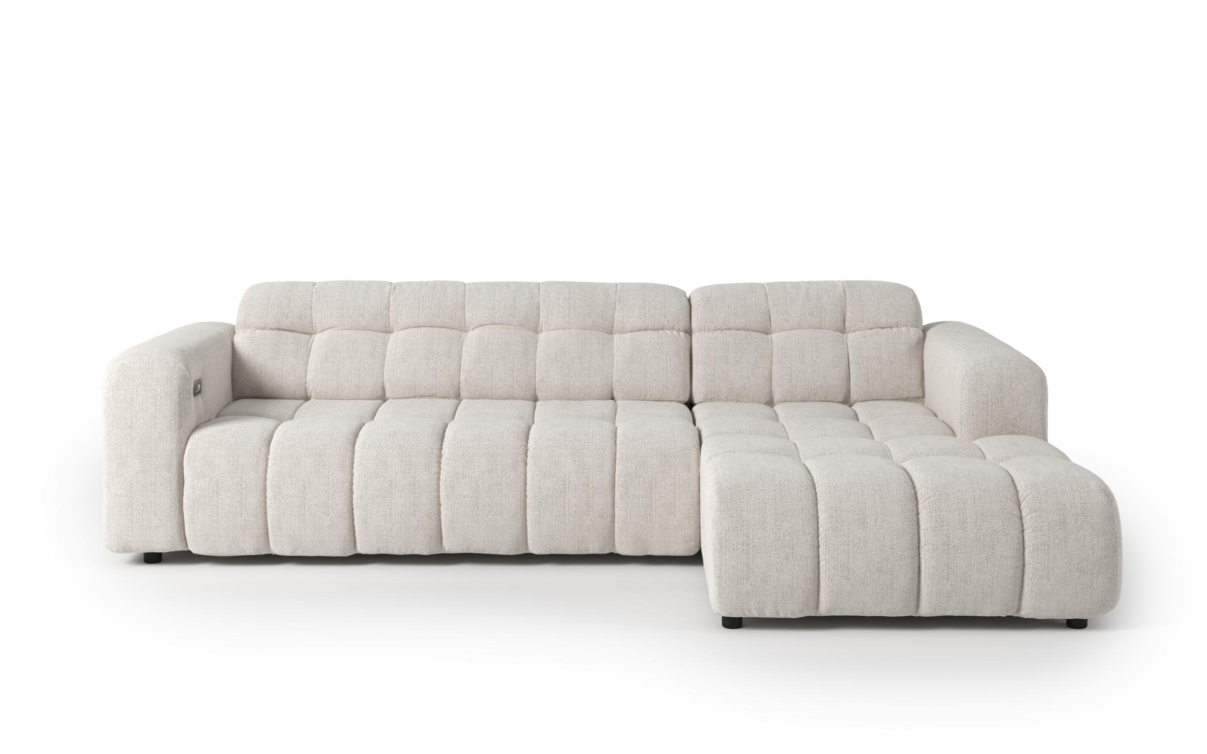 Coltar extensibil cu mecanism electric Modera, alb  4