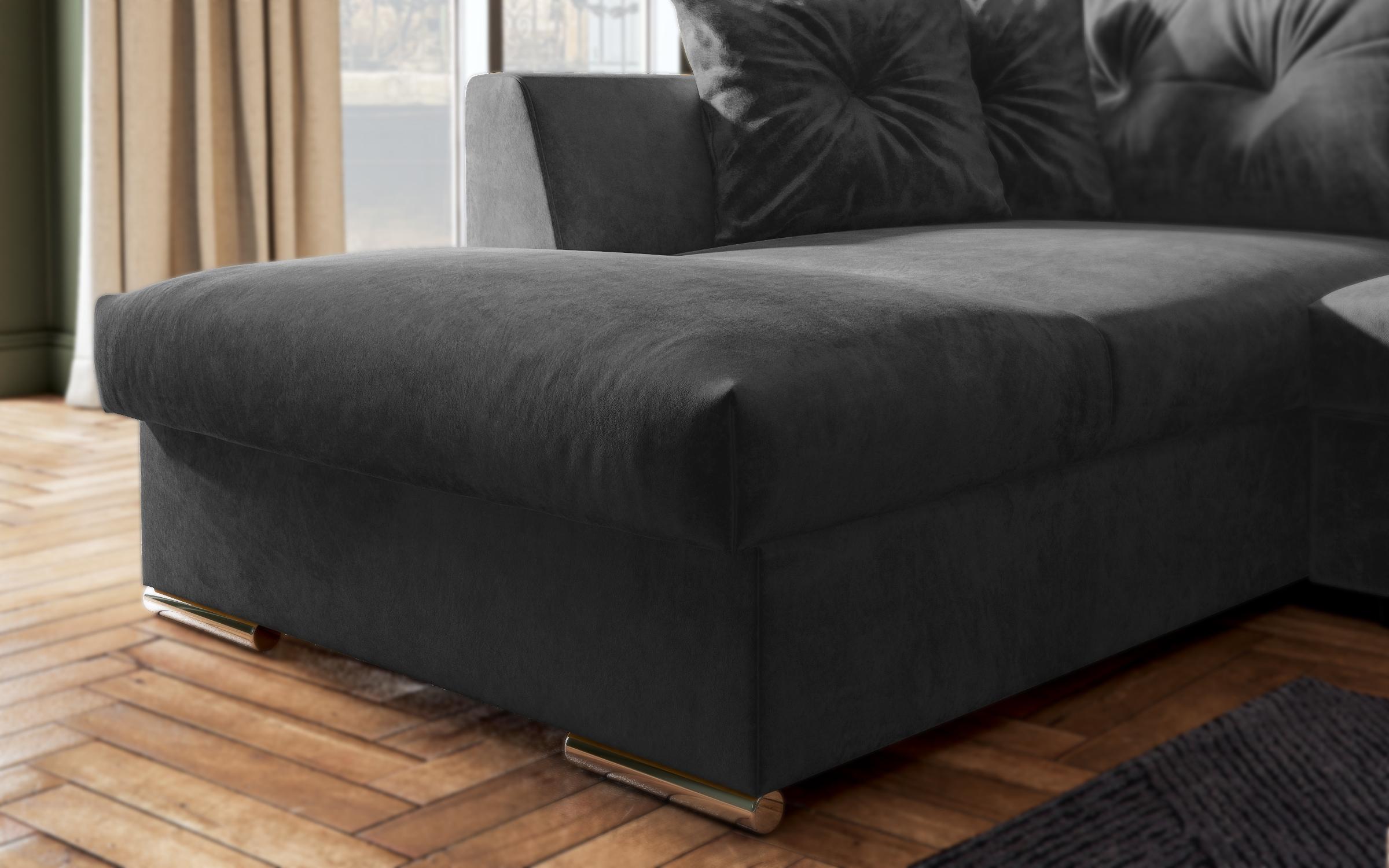 Coltar extensibil Roma, gri inchis  9