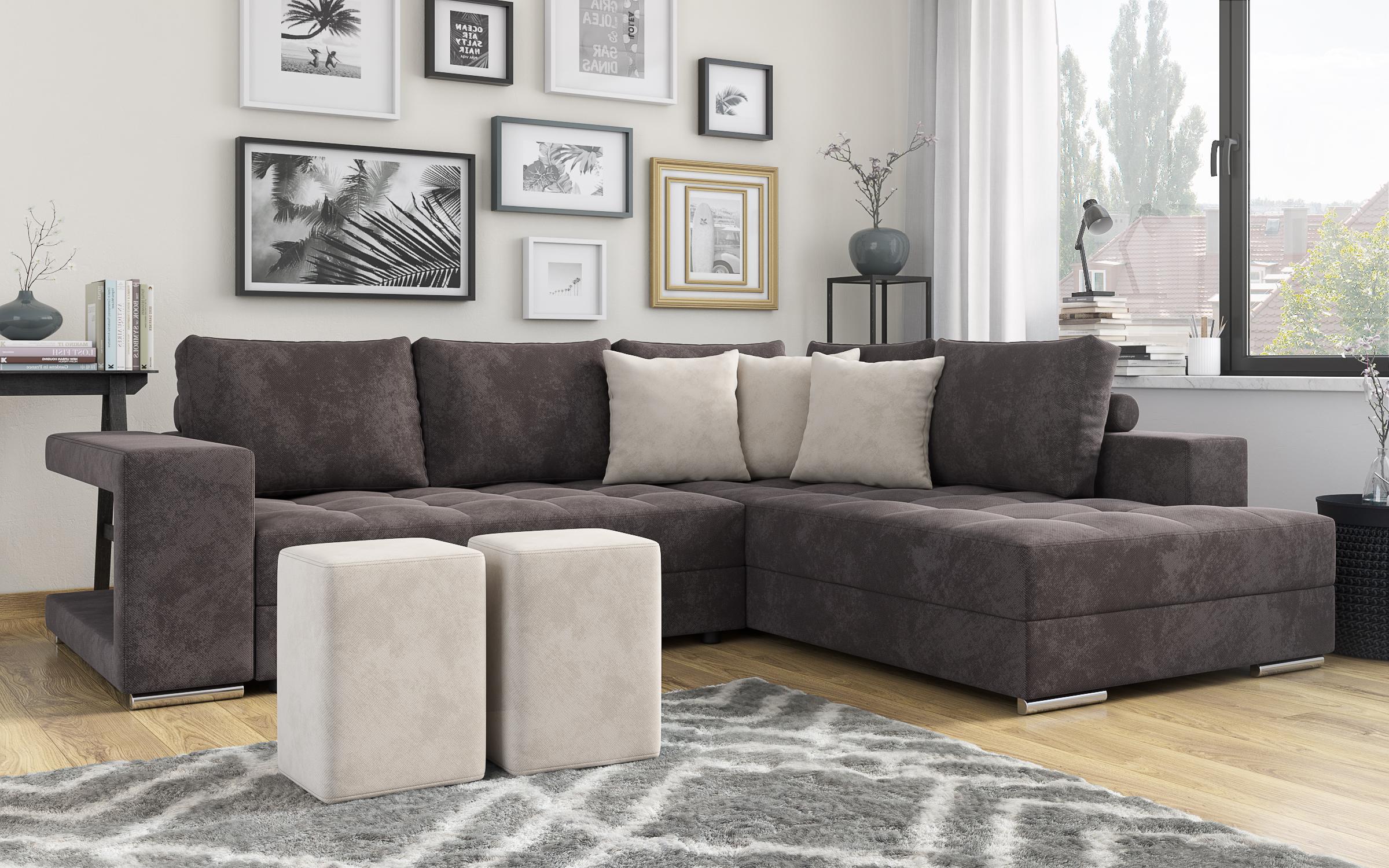 Coltar extensibil Terano, maro + bej  8