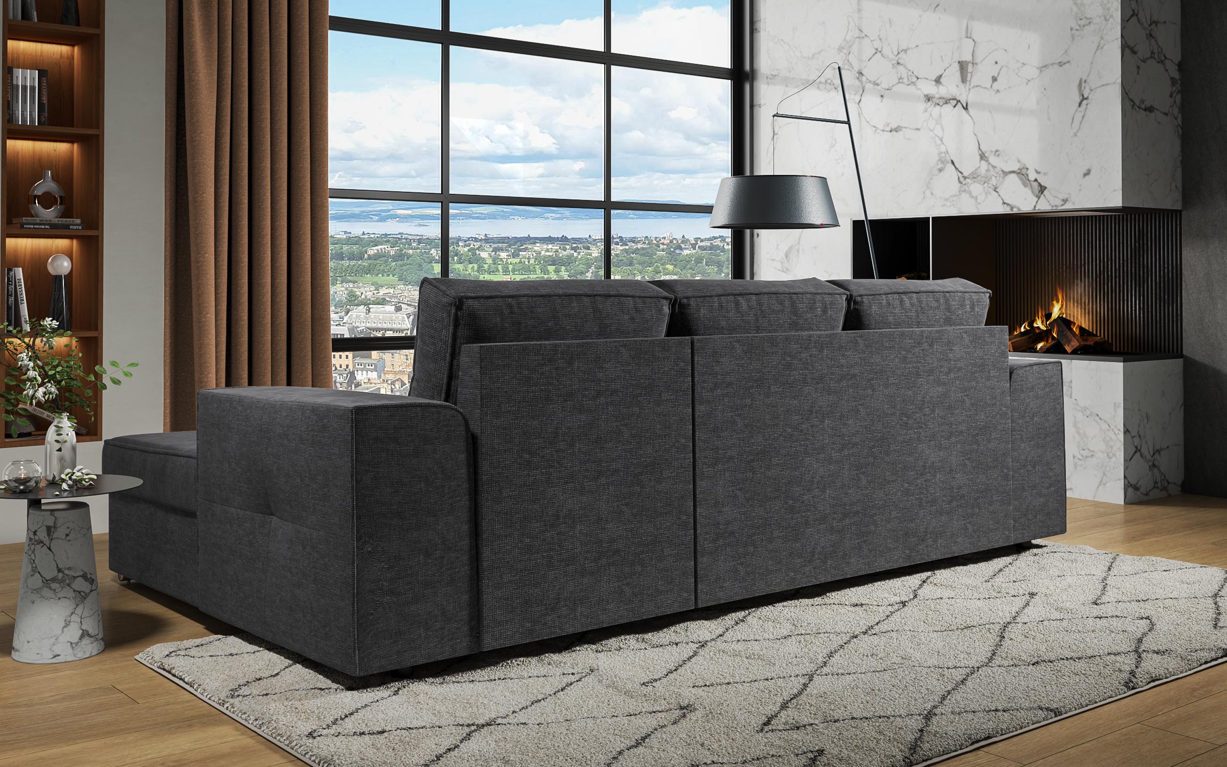 Coltar extensibil Tivoli, gri inchis  7