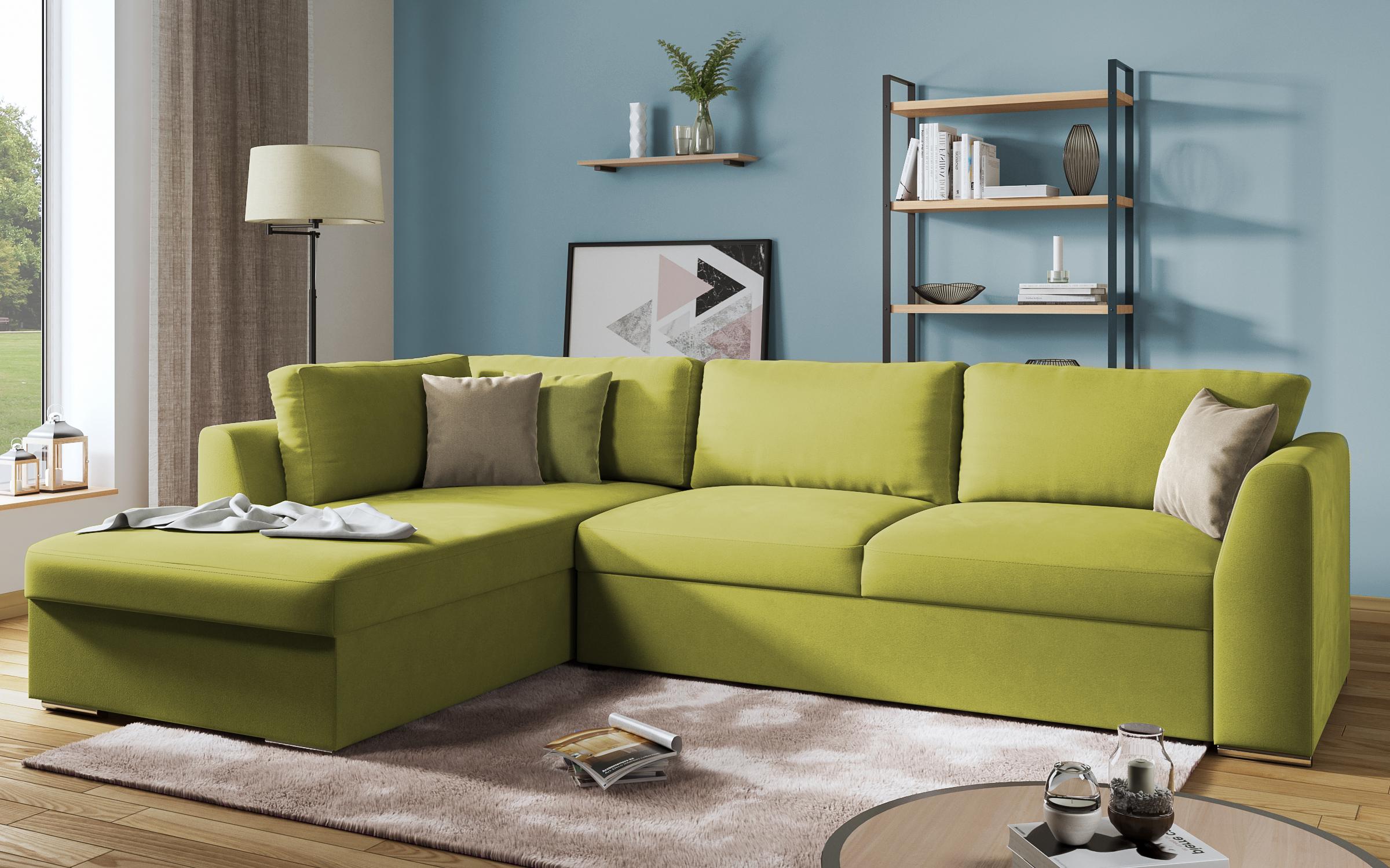Coltar extensibil Toscana, verde + maro deschis  4