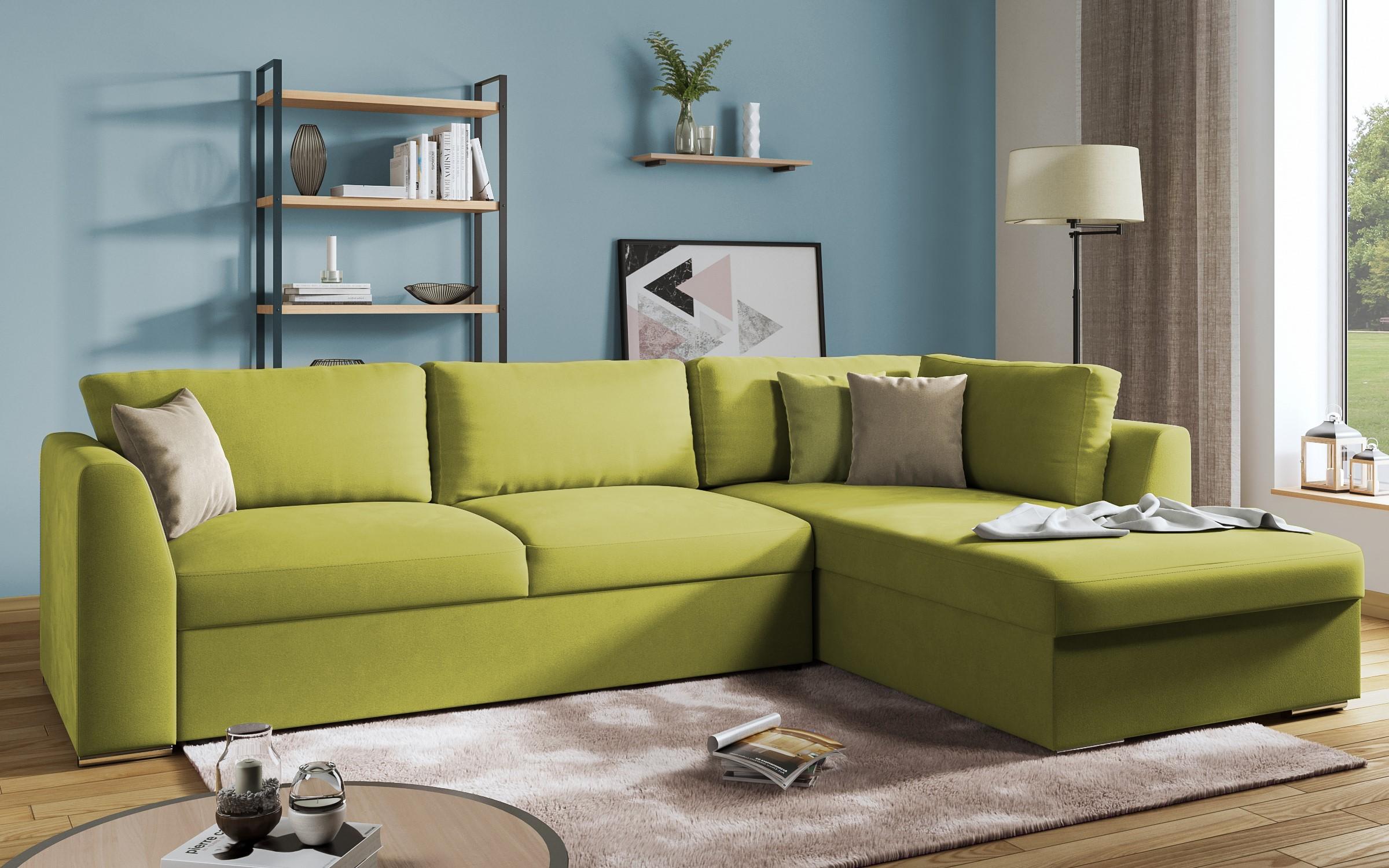 Coltar extensibil Toscana, verde + maro deschis  4
