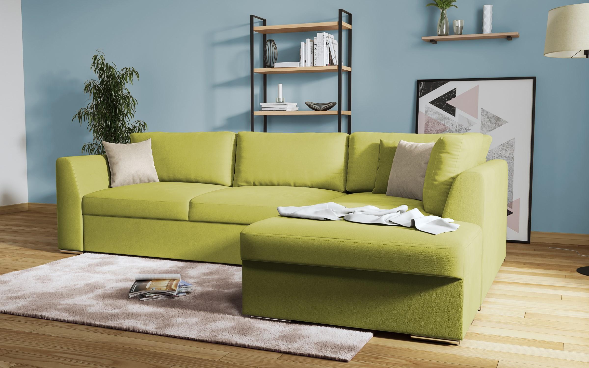 Coltar extensibil Toscana, verde + maro deschis  5
