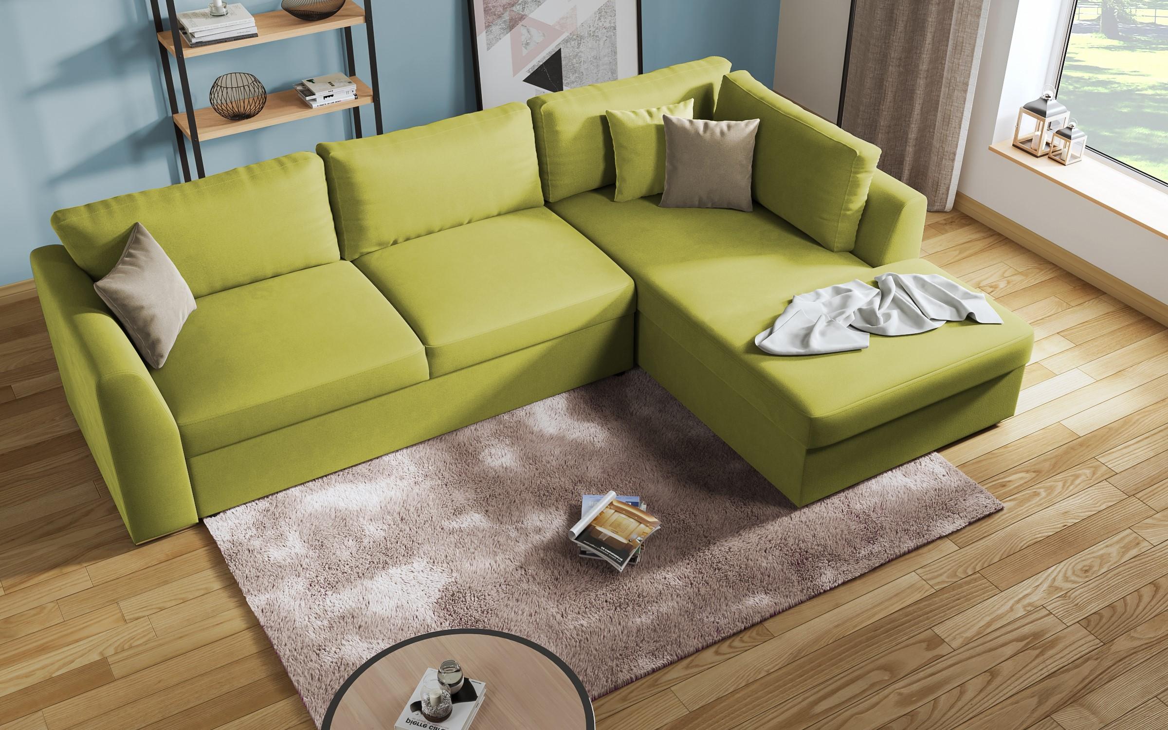 Coltar extensibil Toscana, verde + maro deschis  7
