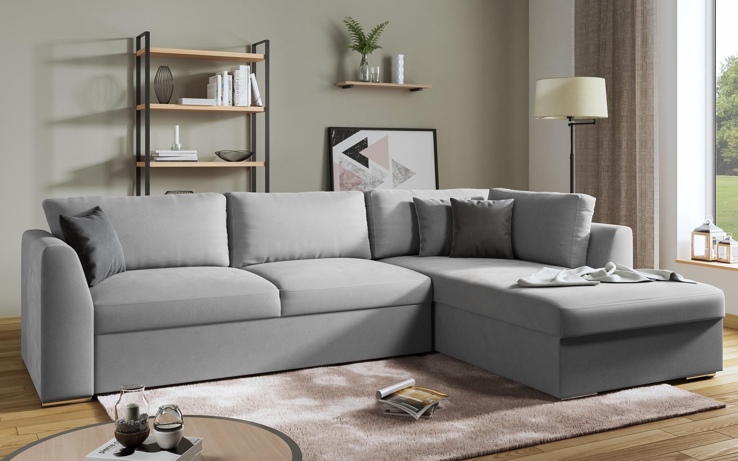 Coltar extensibil Toscana, gri deschis + gri inchis  3
