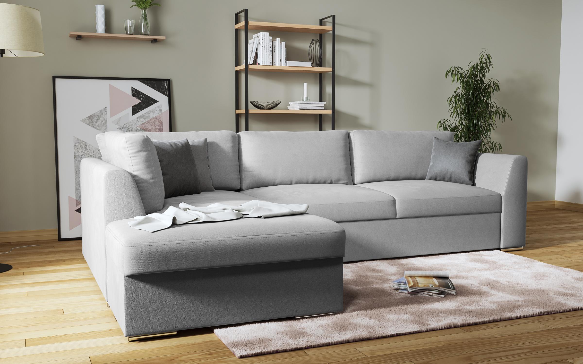 Coltar extensibil Toscana, gri deschis + gri inchis  4