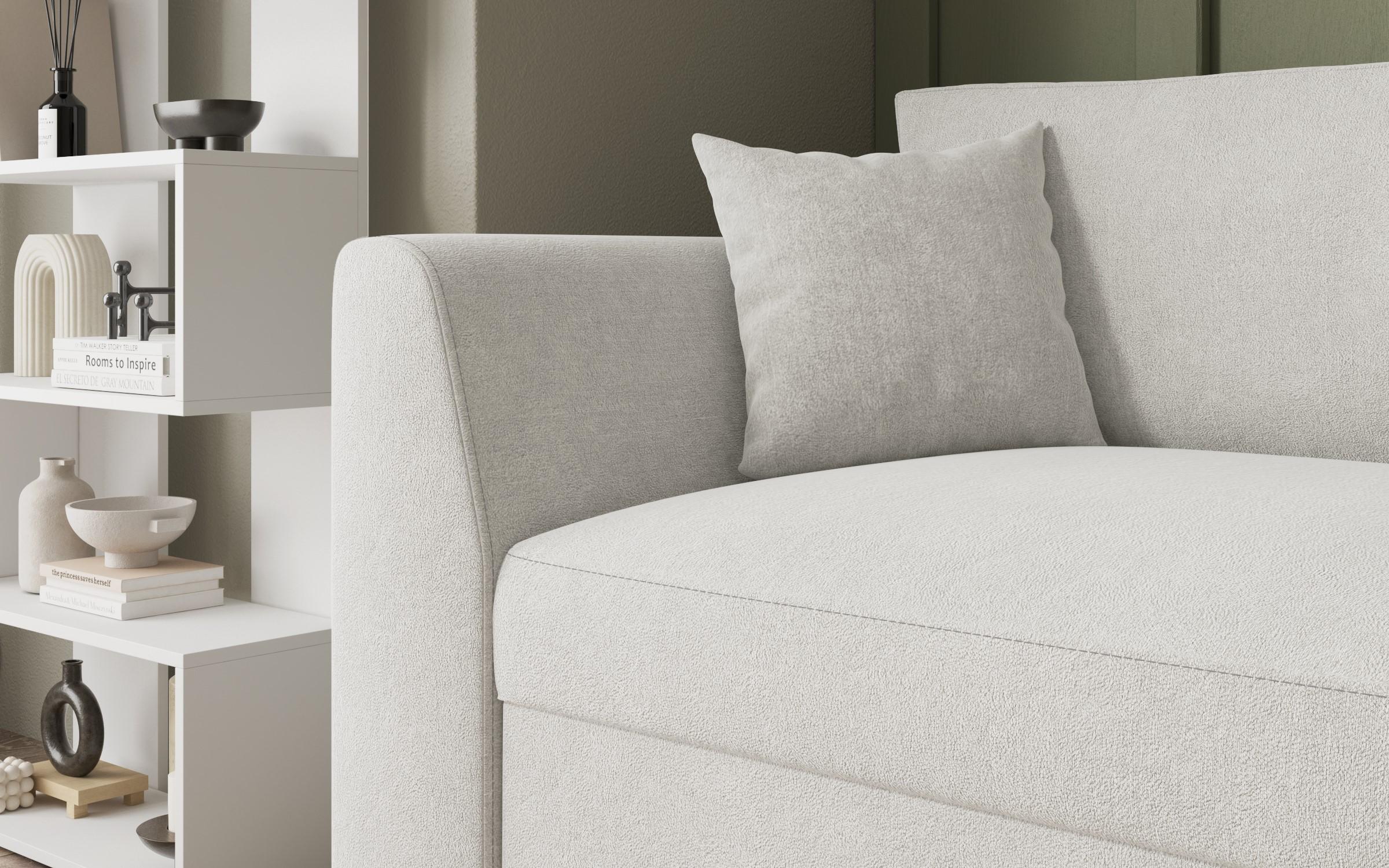 Coltar extensibil Toscana Supreme, alb  5
