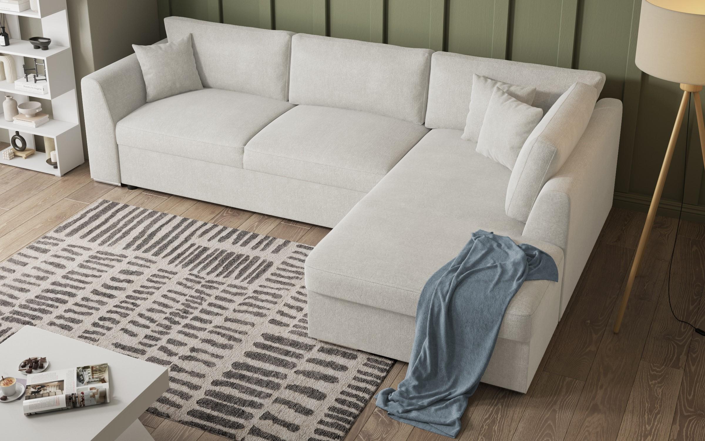 Coltar extensibil Toscana Supreme, alb  6