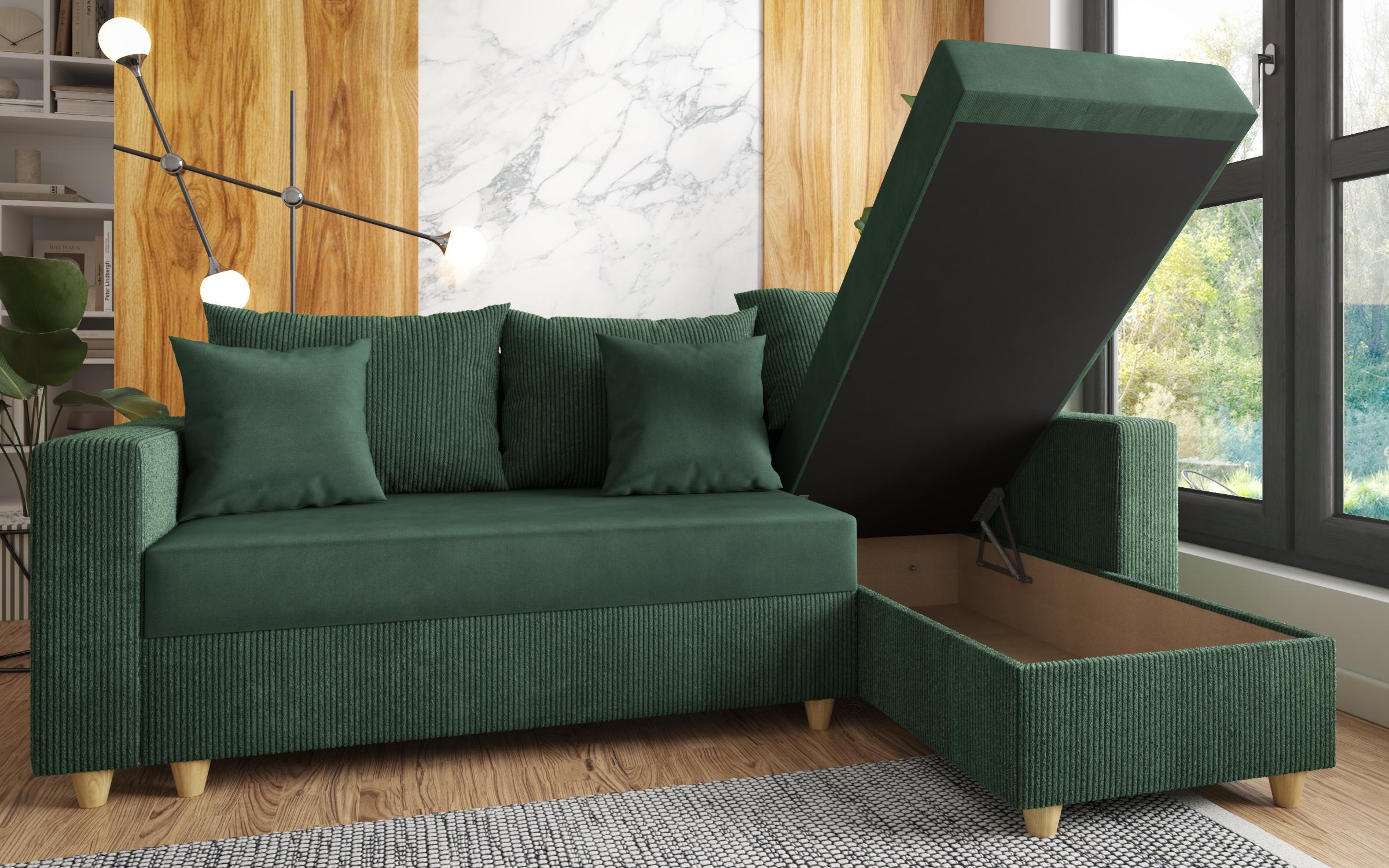 Coltar extensibil Finix, verde  4
