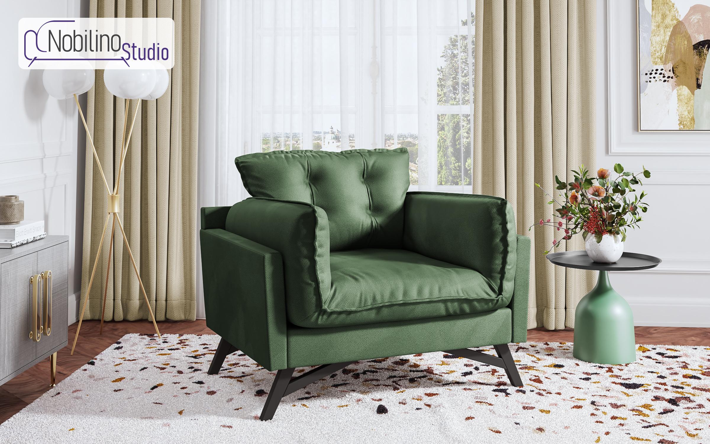 Fotoliu Viena, verde  1