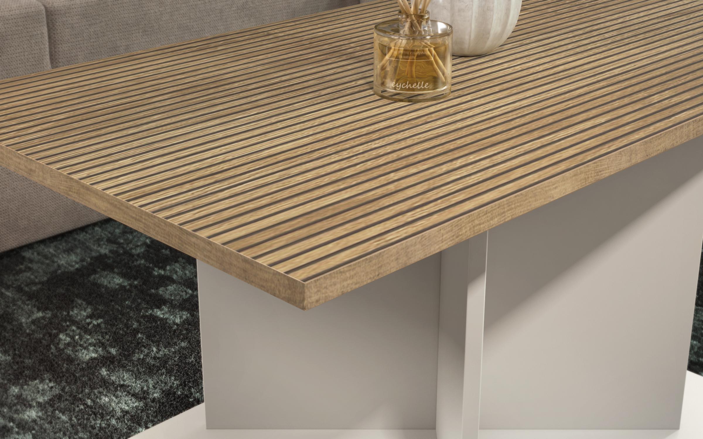 Masuta de cafea Aurea L, nisipiu mat + cadiz  3