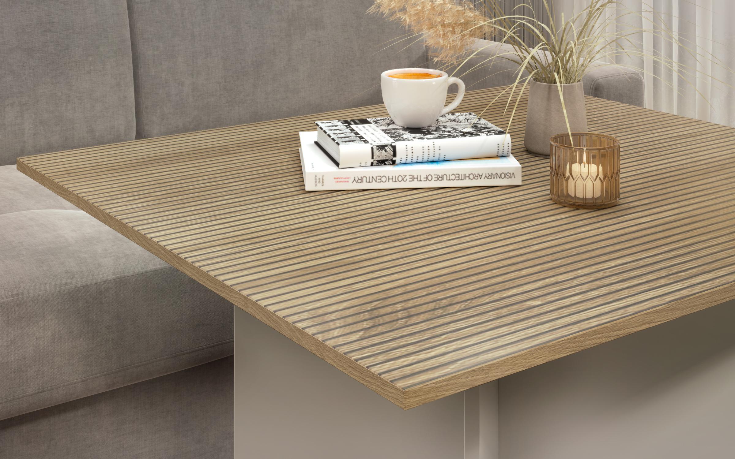 Masa dining Aurea XL, nisipiu mat + cadiz  3