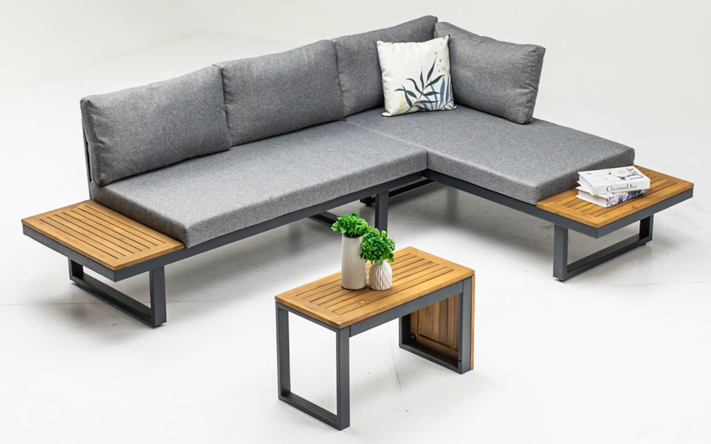 Set coltar + masa Nora, antracit  2