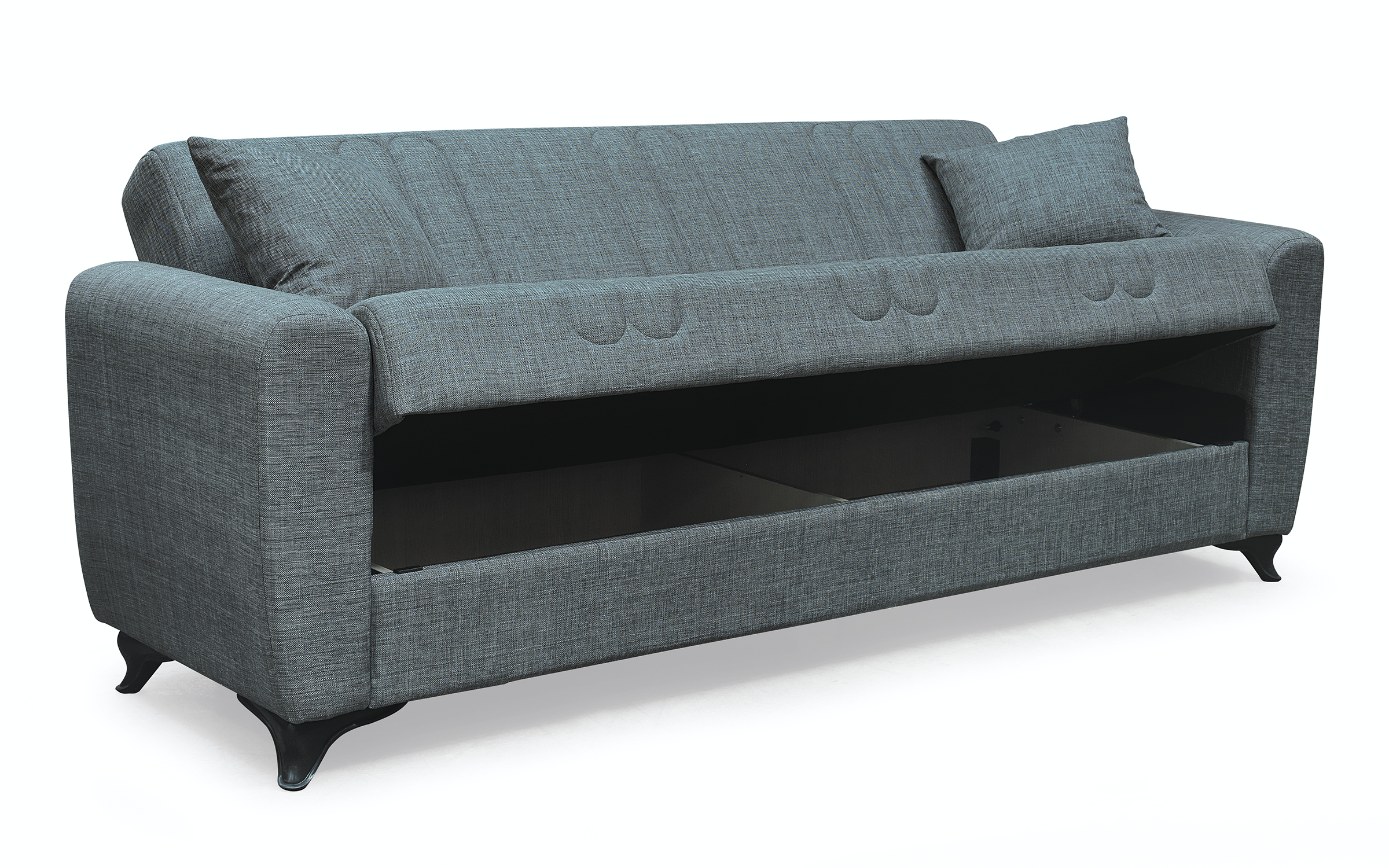 Canapea extensibila click- clack Verti, gri  6