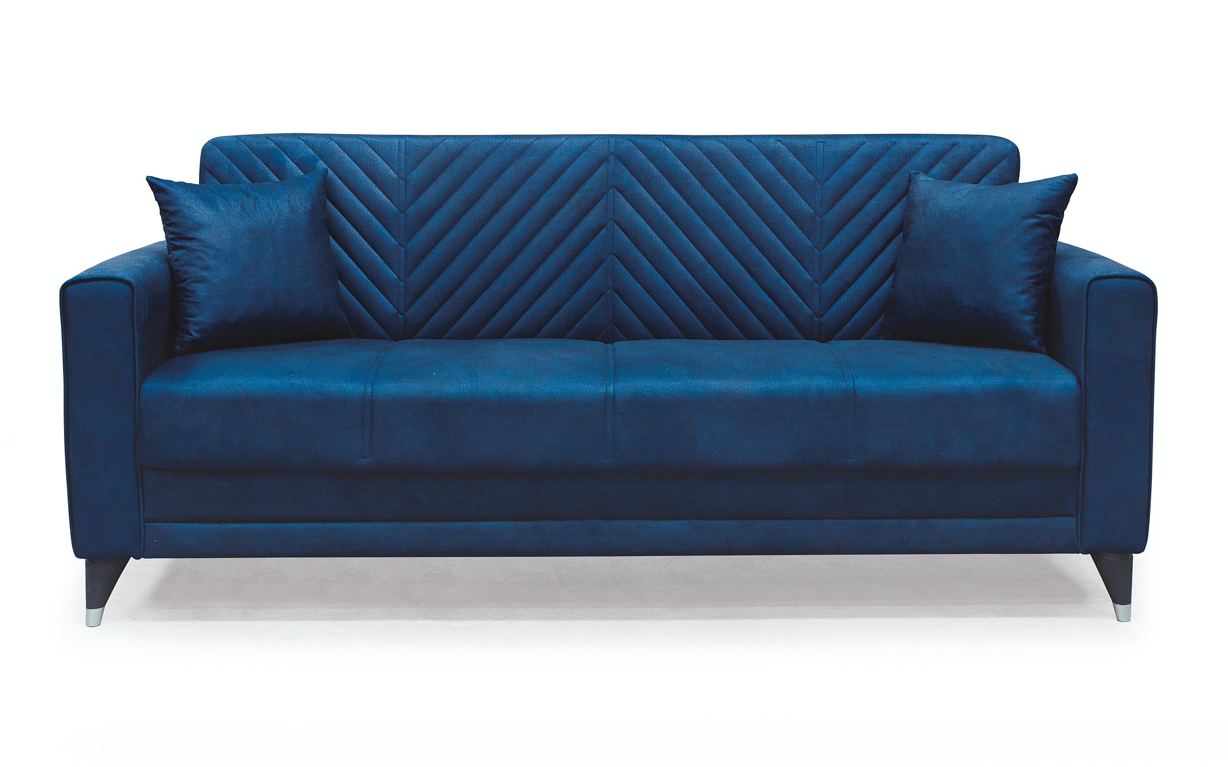 Canapea extensibila click- clack Lorino, albastru  5