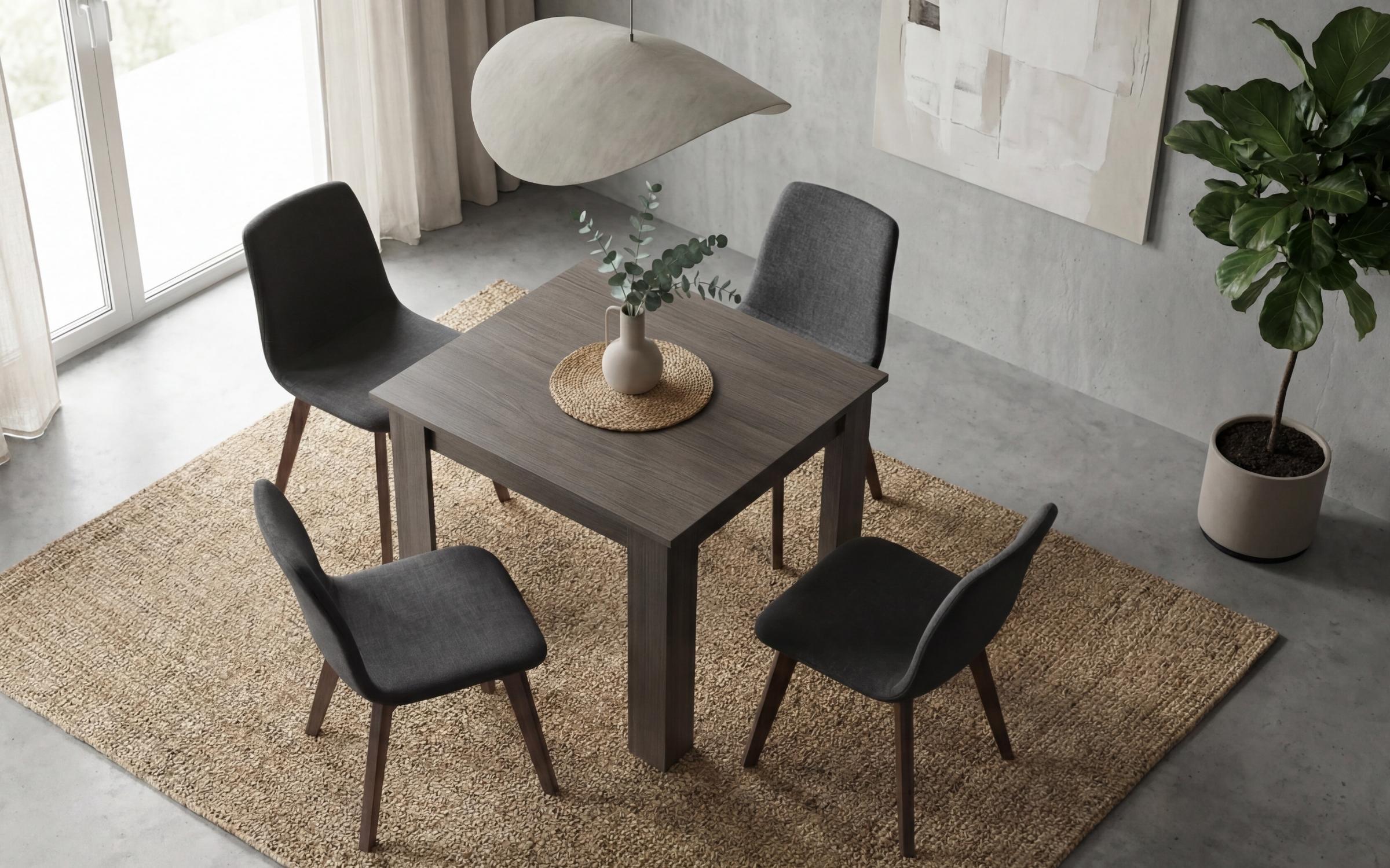 Masa dining Kadens, stejar antracit  4