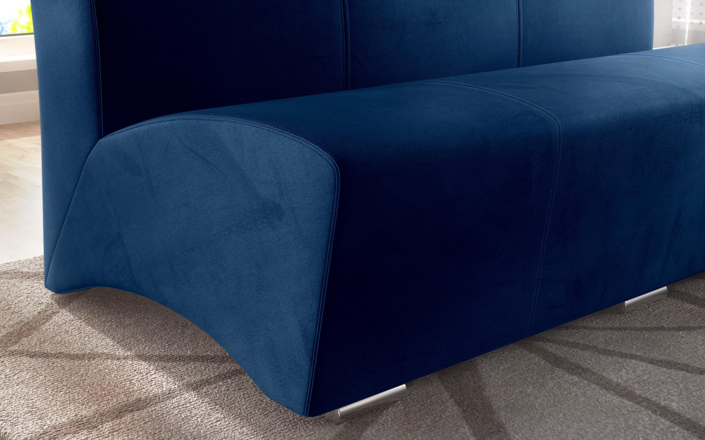 Canapea cu trei locuri  Arturo II, albastru inchis  3