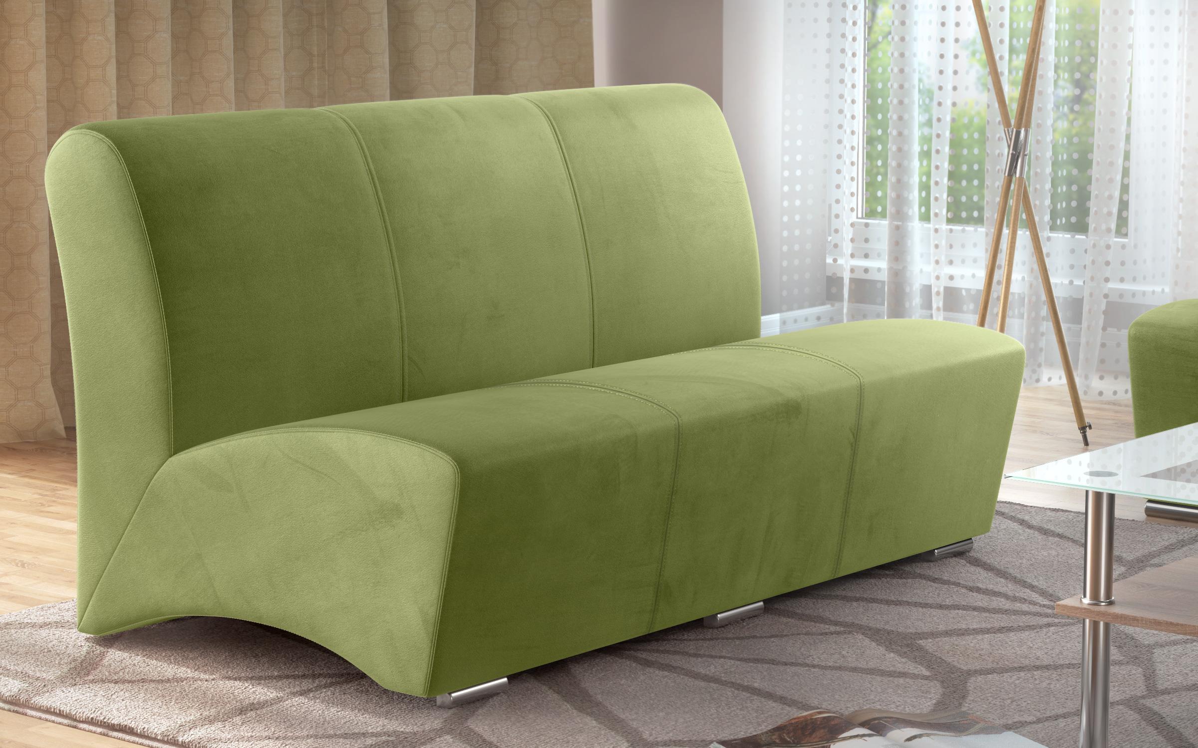 Canapea cu trei locuri  Arturo II, verde  1