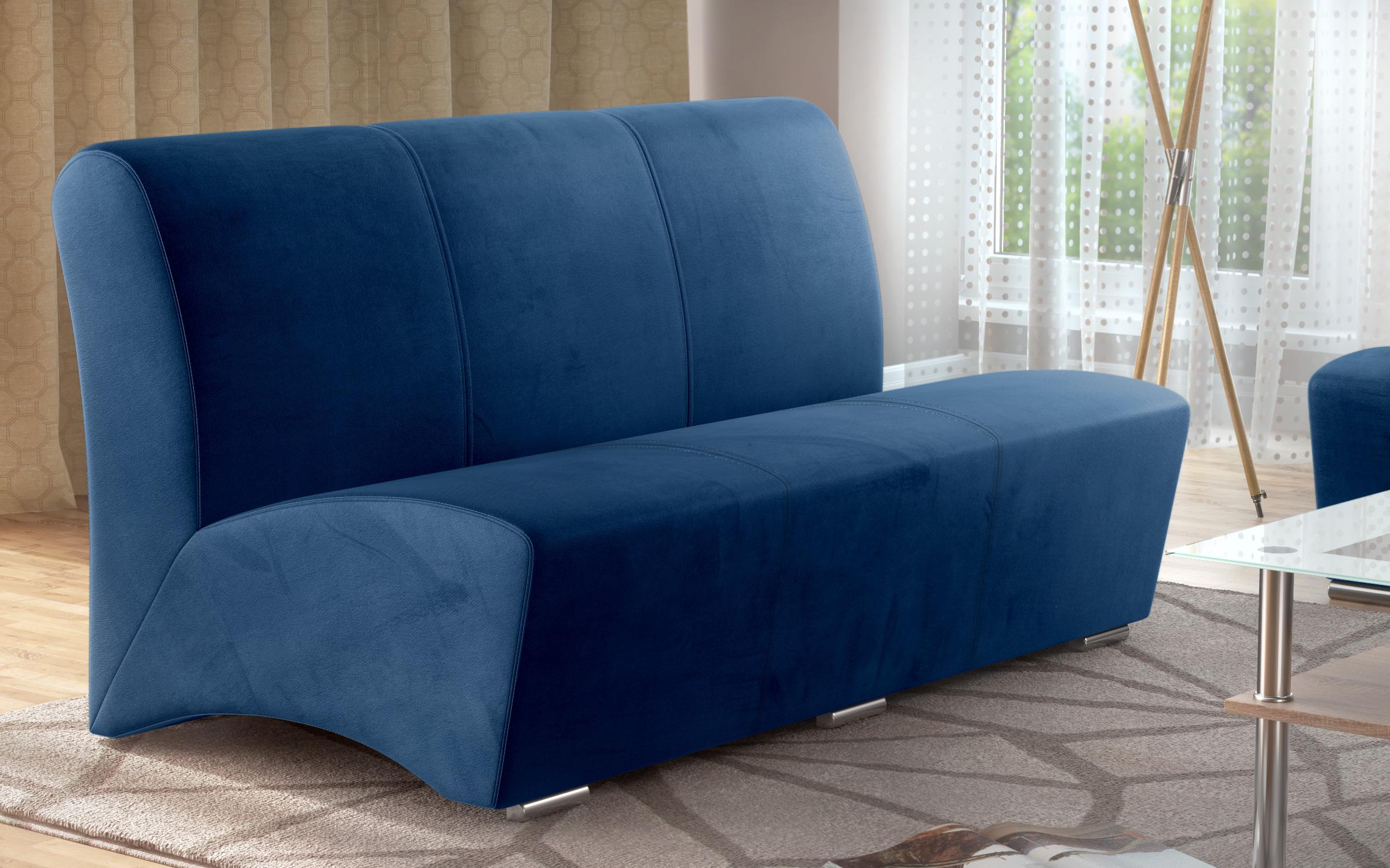 Canapea cu trei locuri  Arturo II, albastru inchis  1