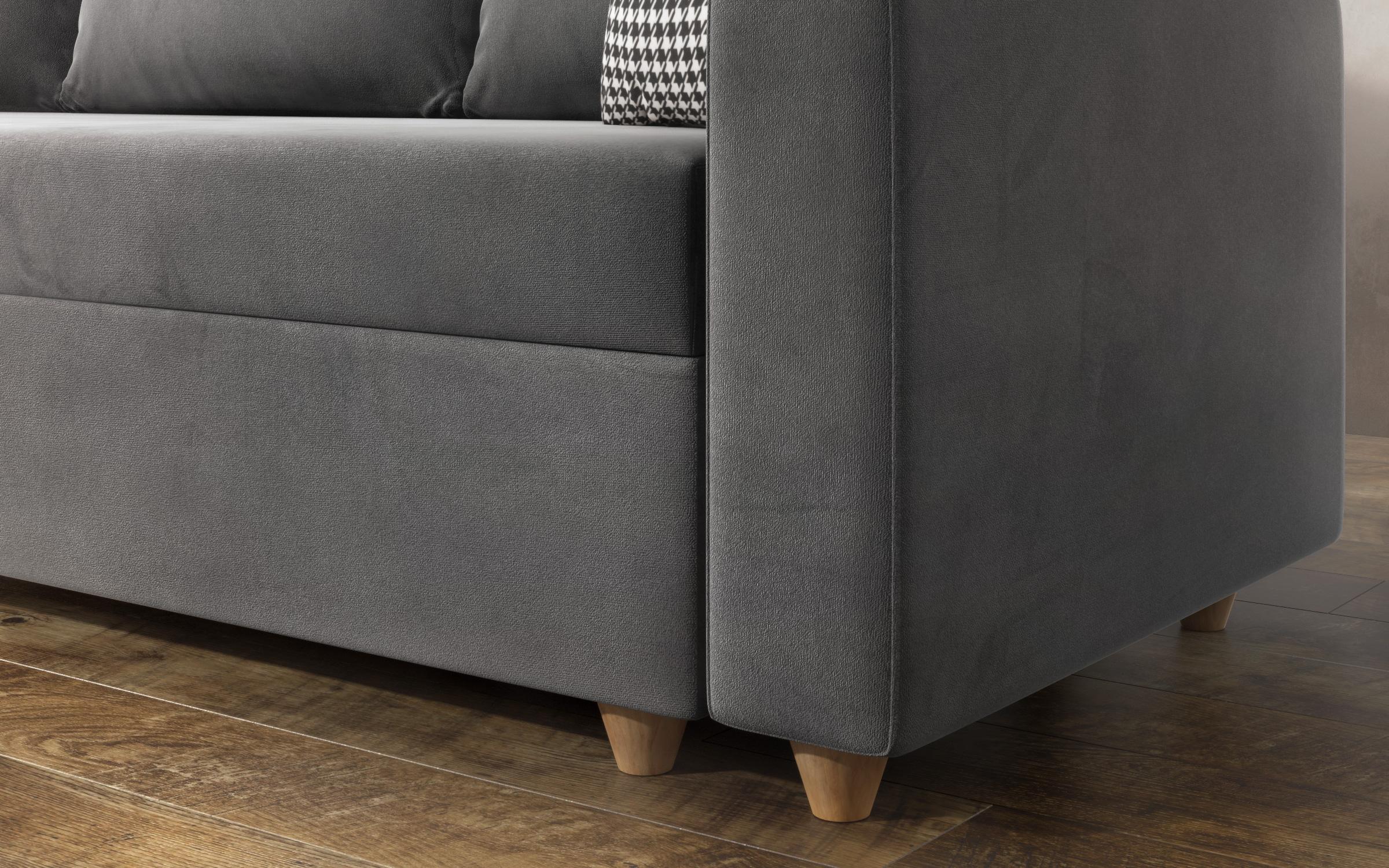 Canapea extensibila Fabiola, gri  6