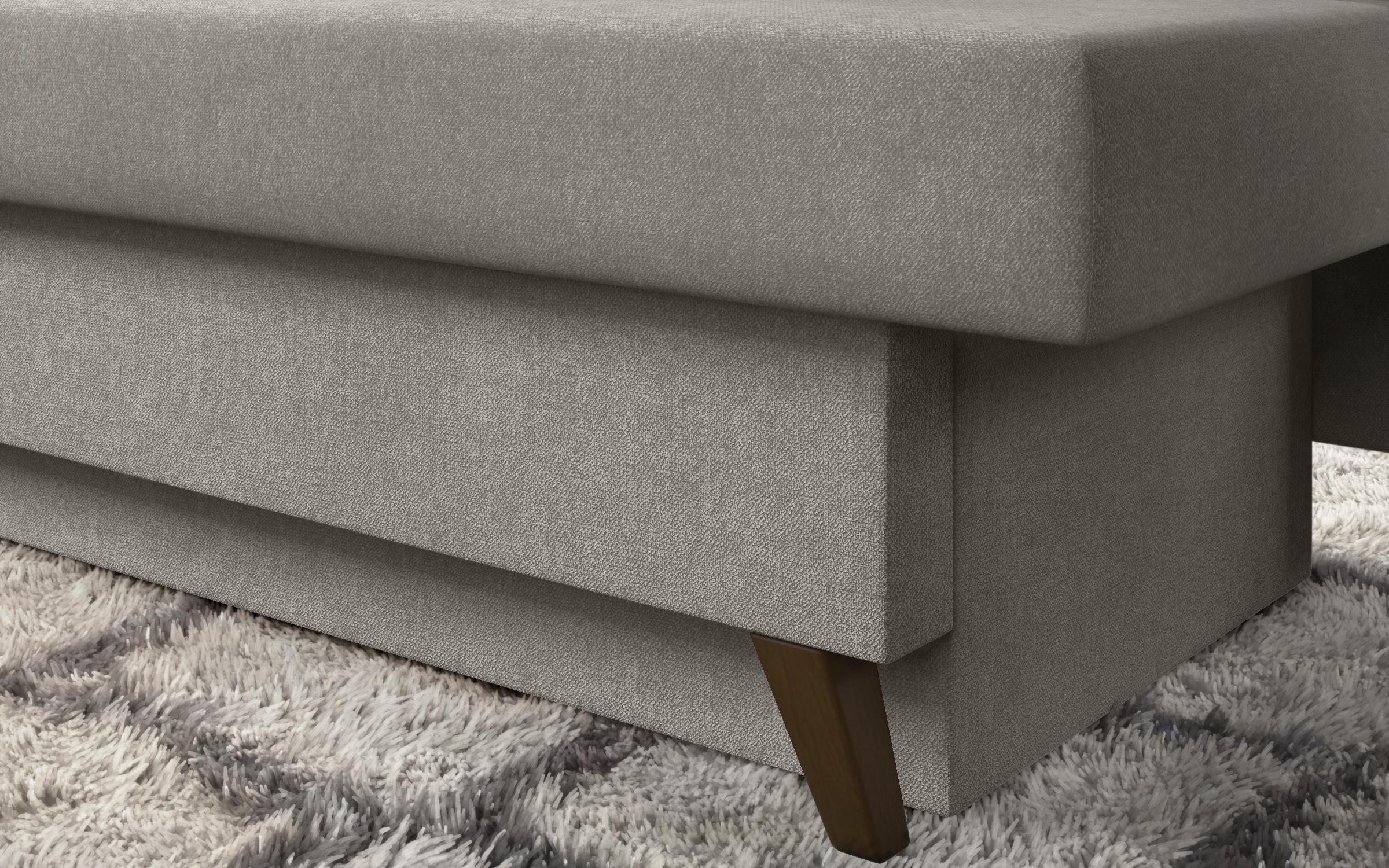 Canapea extensibila Marty, gri deschis + gri-maroniu  5
