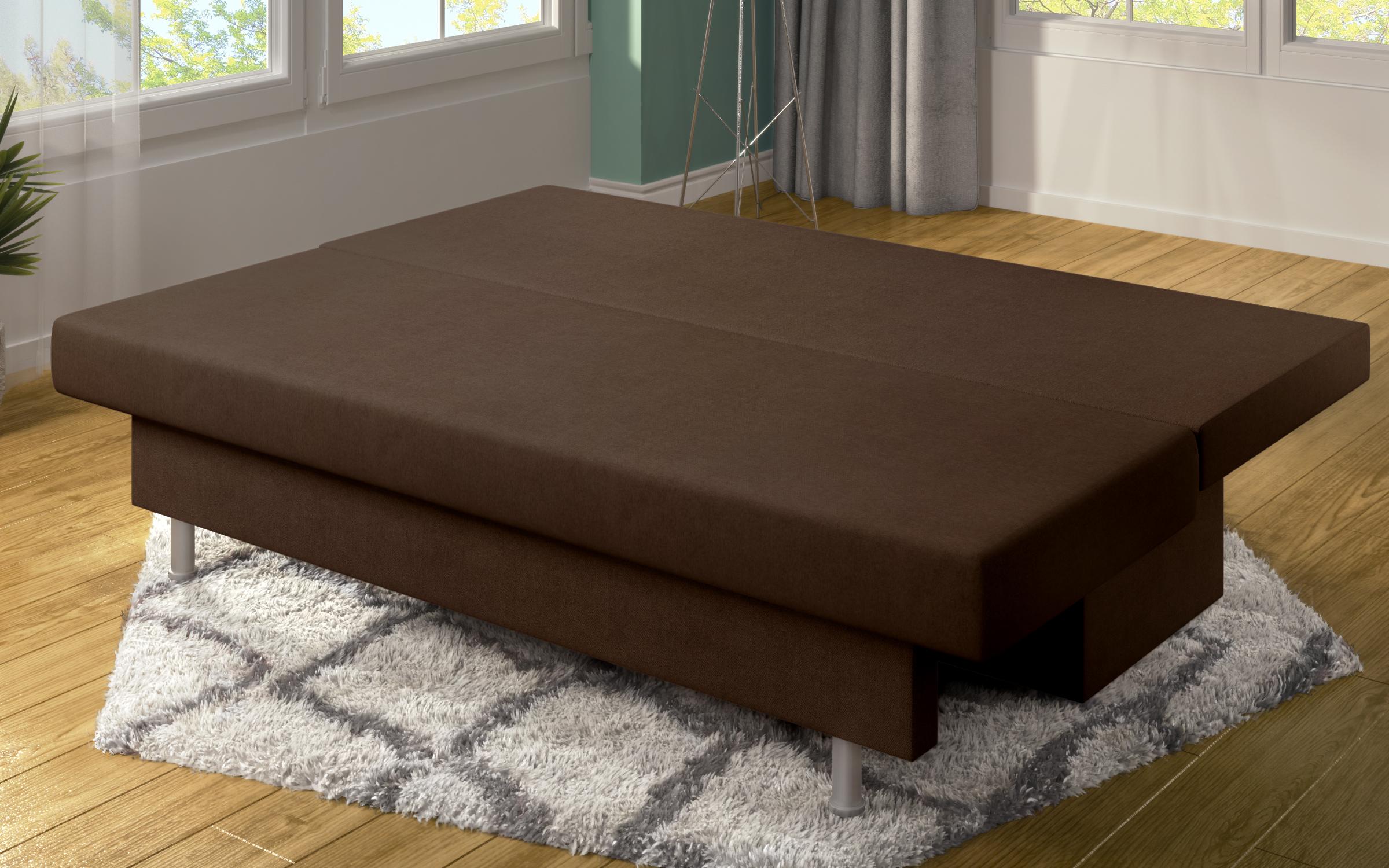 Canapea extensibila Marty, maro + print  7