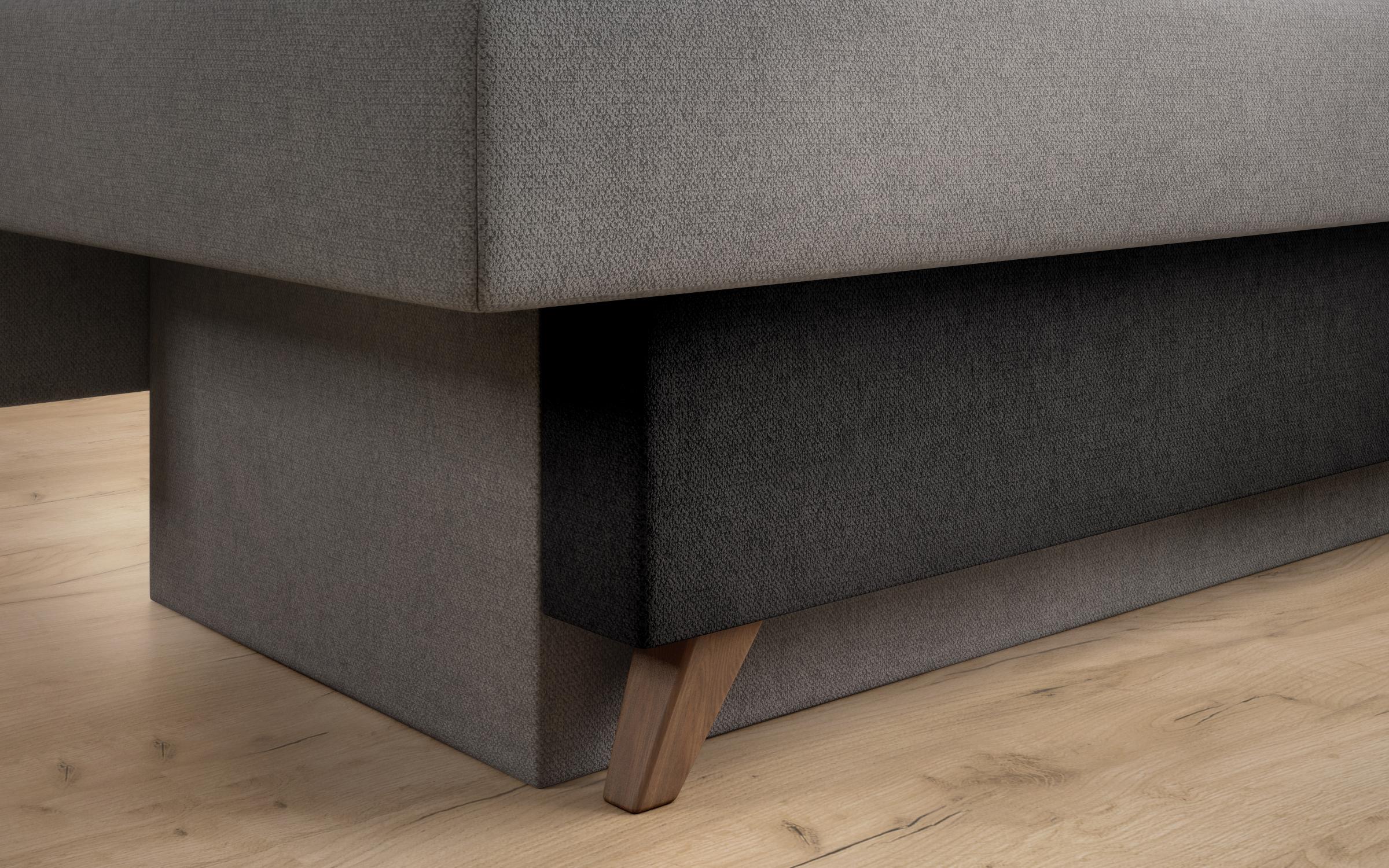 Canapea extensibila Victorio, gri + negru  8