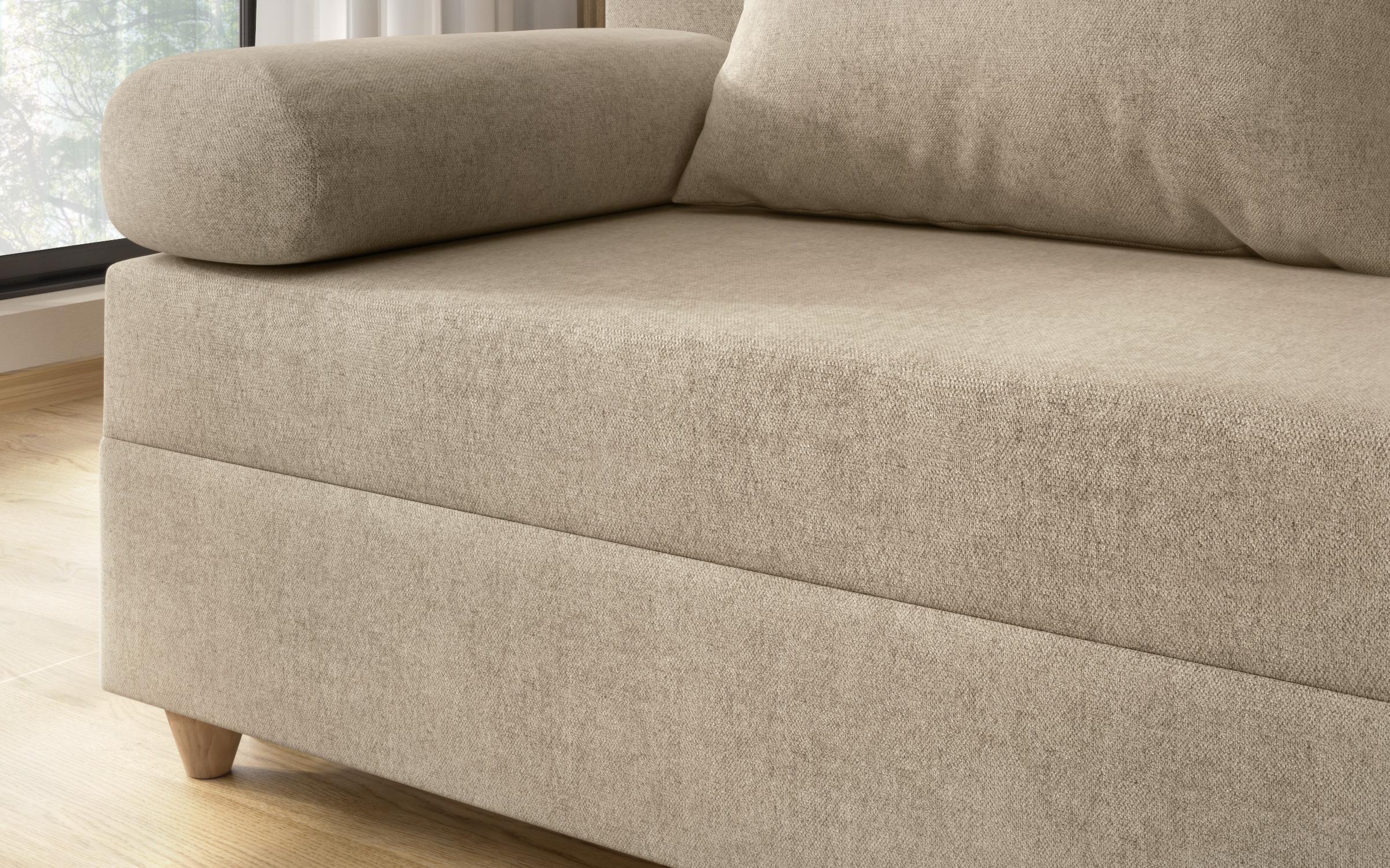 Canapea extensibila Vitaro, bej deschis  6