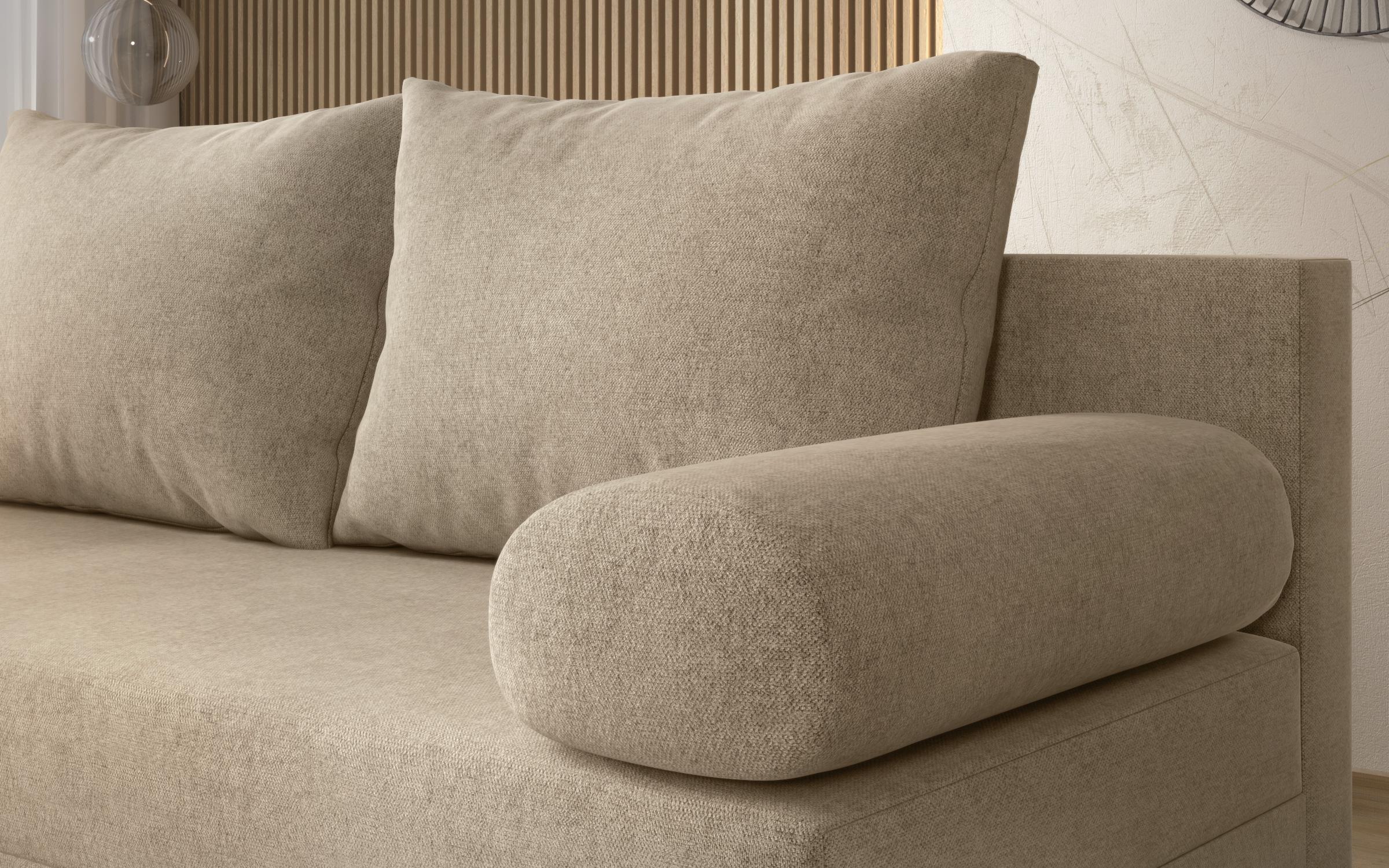 Canapea extensibila Vitaro, bej deschis  7