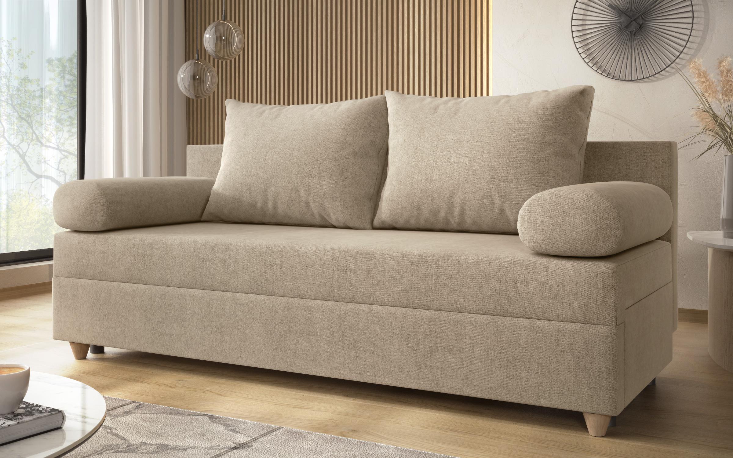 Canapea extensibila Vitaro, bej deschis  3