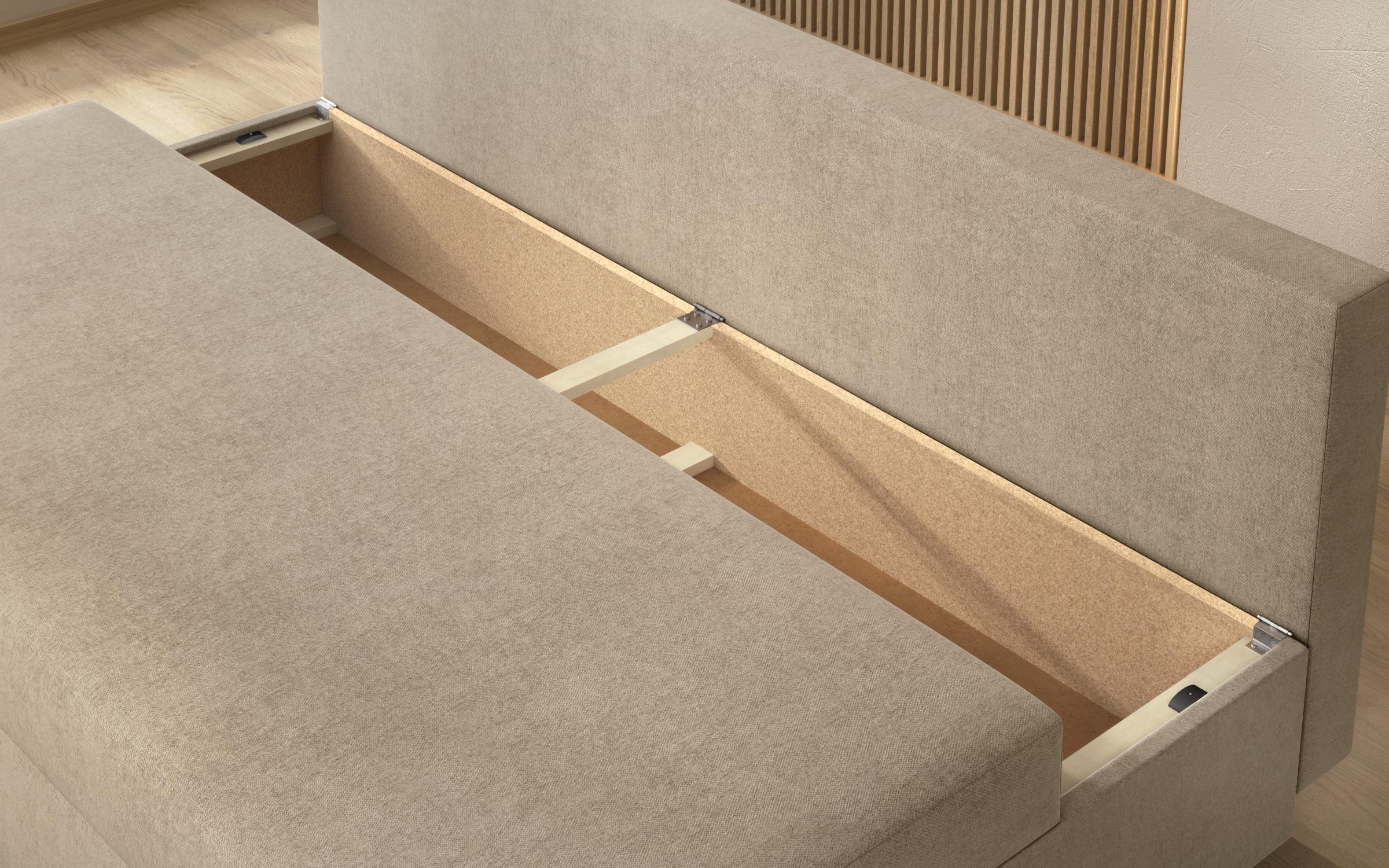 Canapea extensibila Vitaro, bej deschis  8