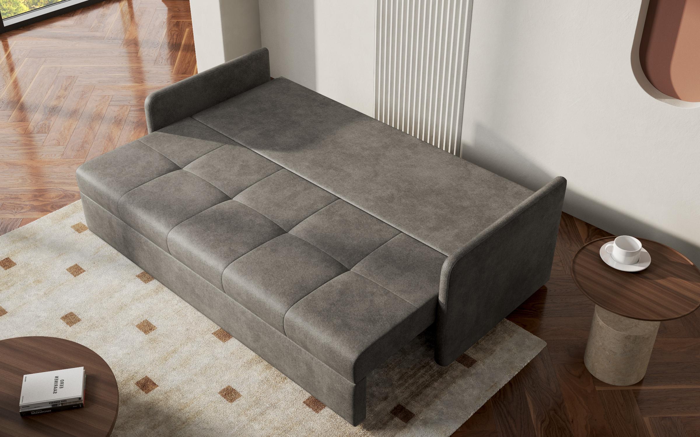 Canapea extensibila Astel, gri  7
