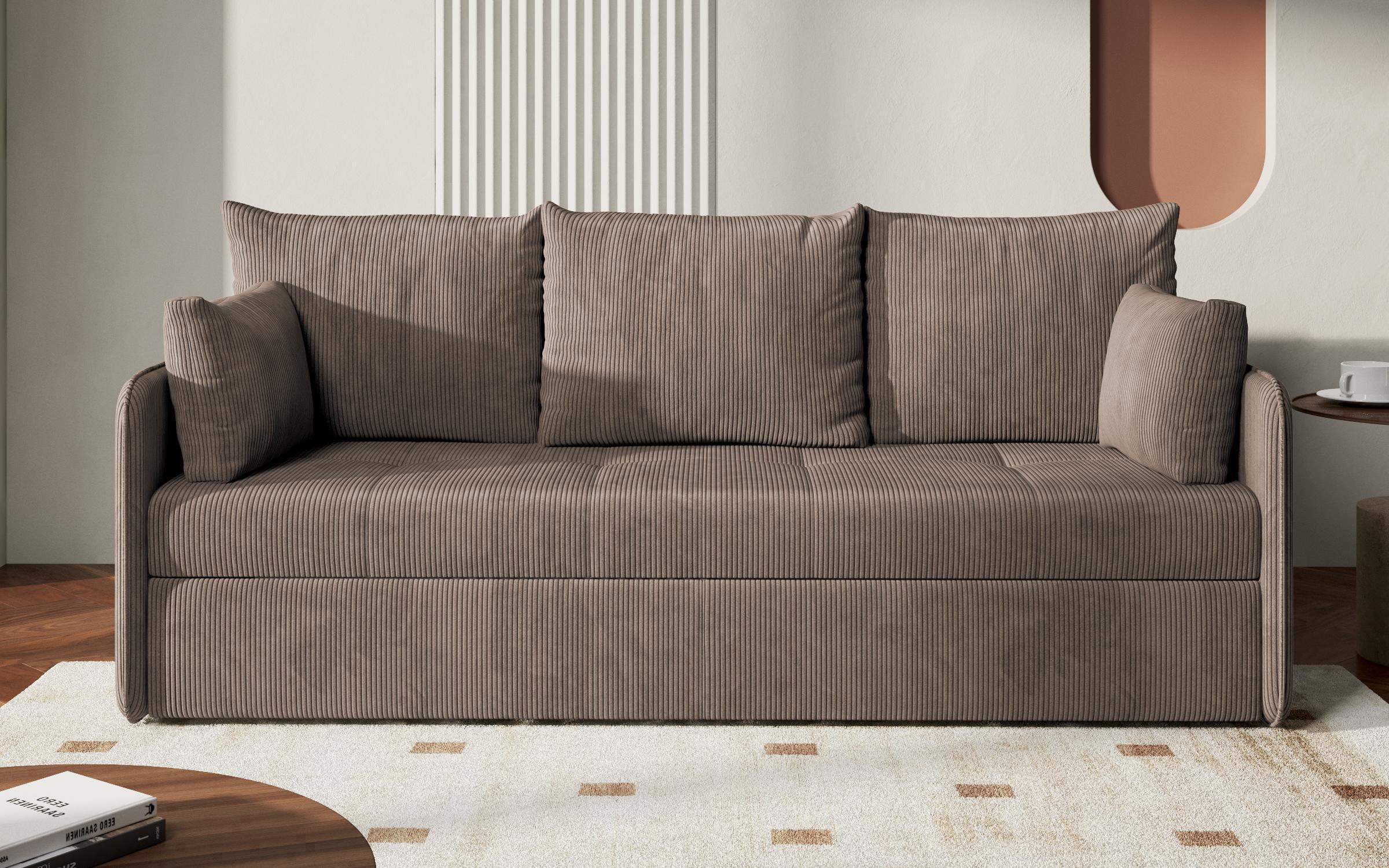 Canapea extensibila Astel, bej inchis  1