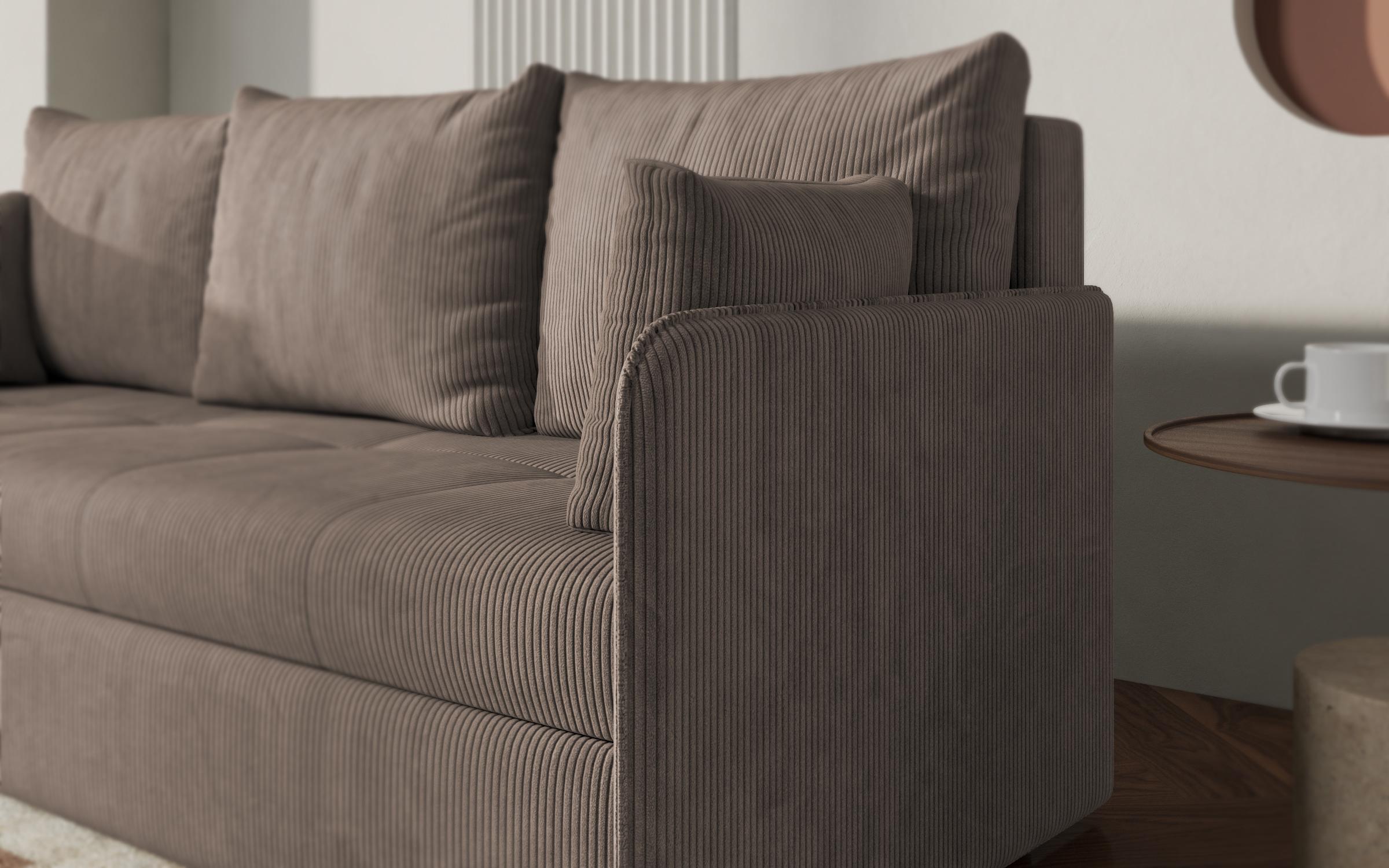Canapea extensibila Astel, bej inchis  8