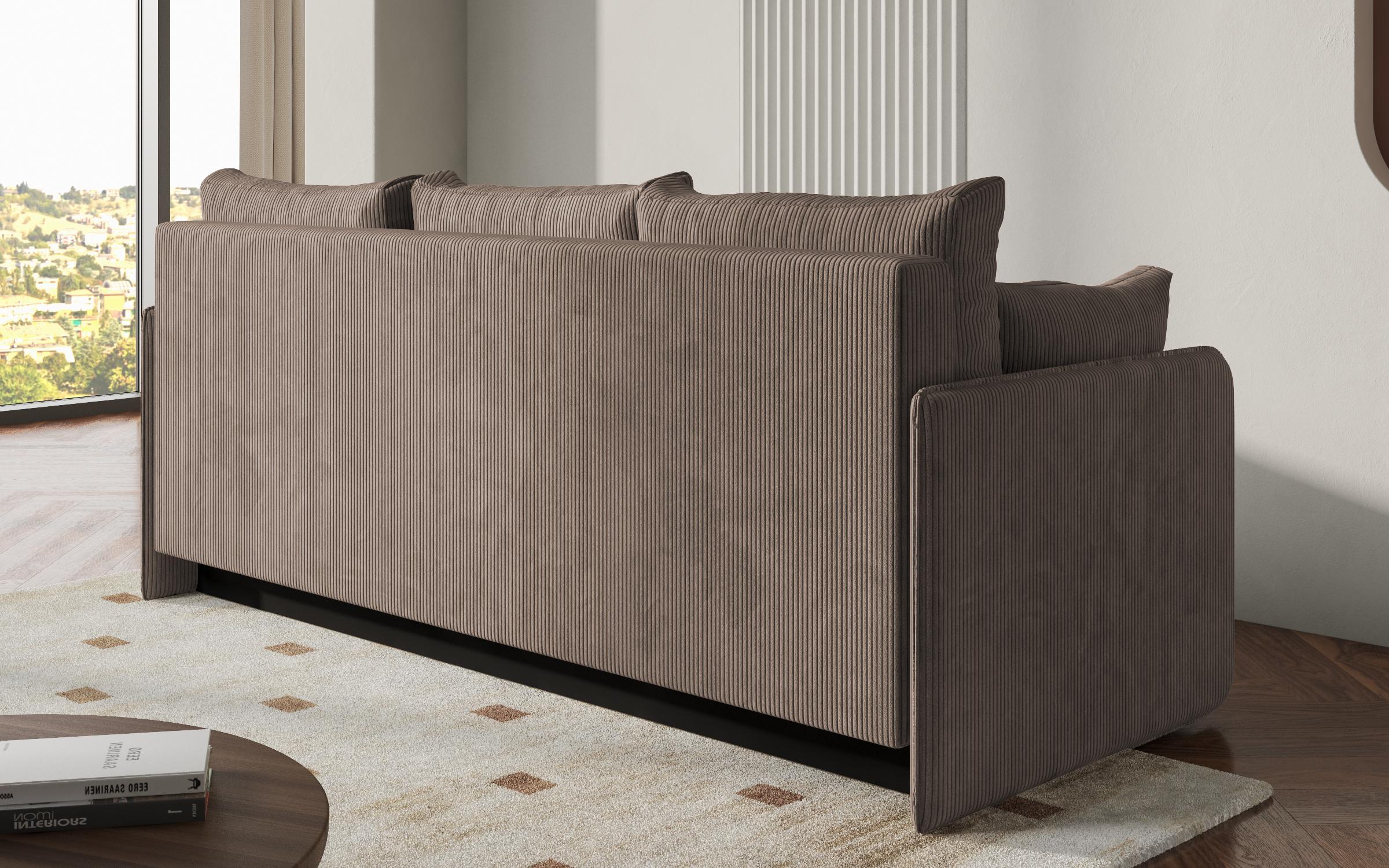 Canapea extensibila Astel, bej inchis  5