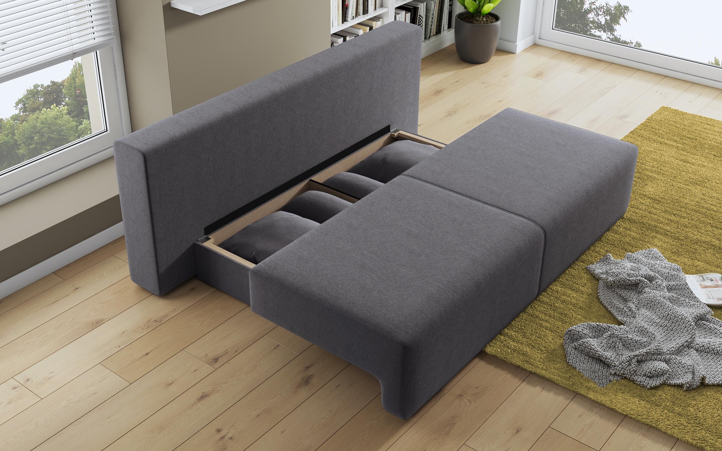 Canapea extensibila Keira, gri  8