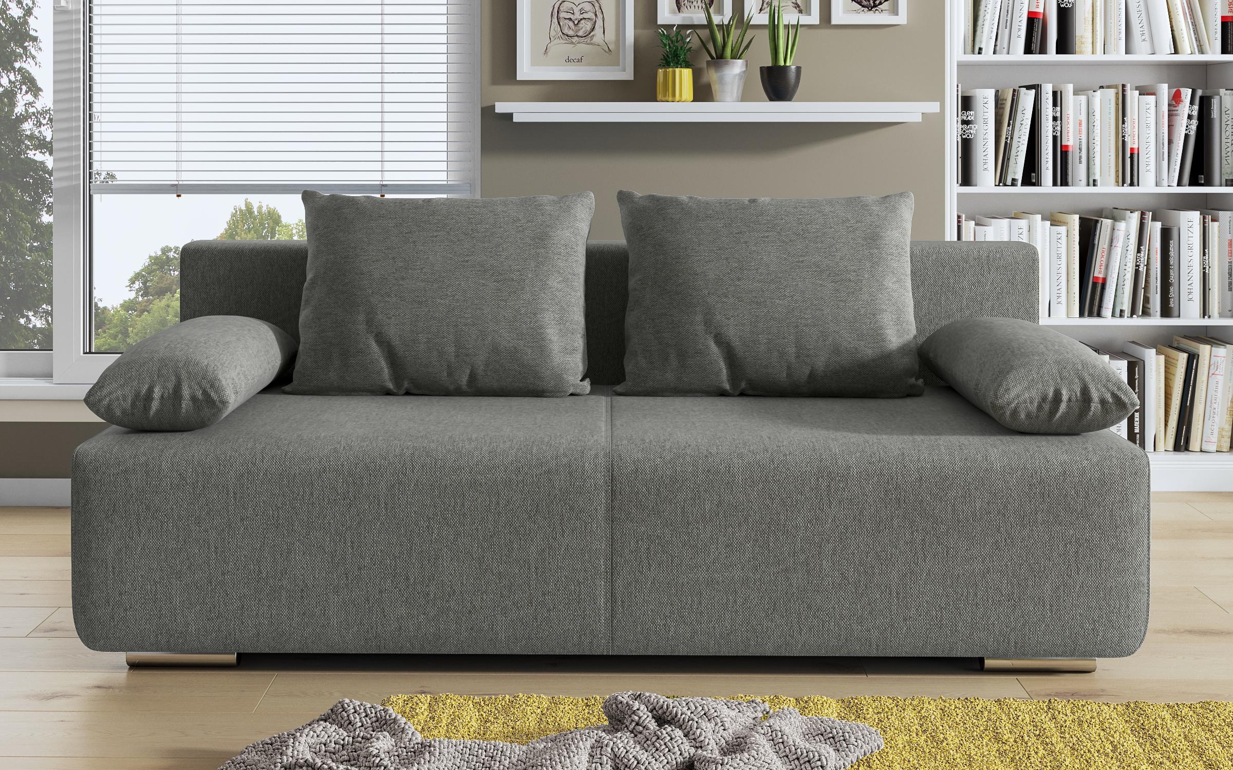 Canapea extensibila Keira, gri - bej  3
