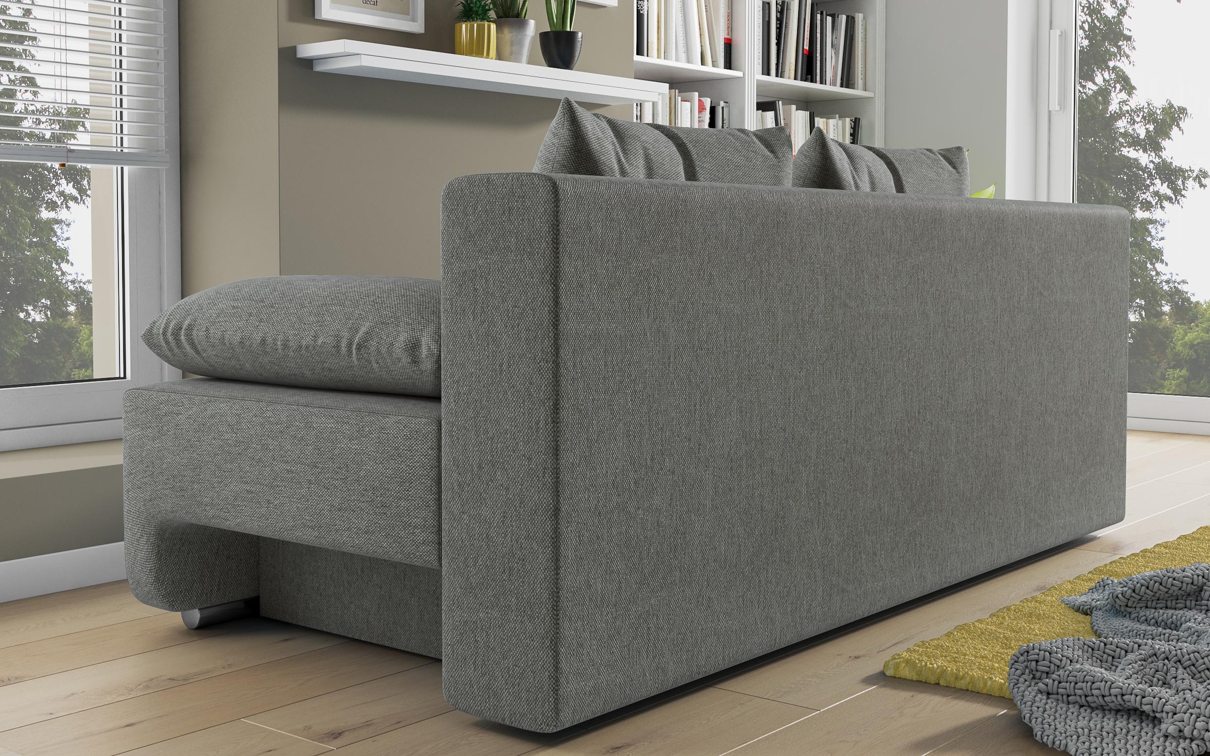 Canapea extensibila Keira, gri - bej  6