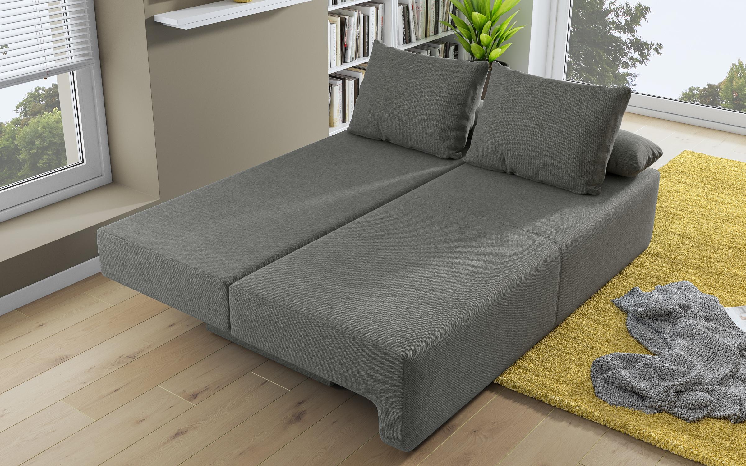 Canapea extensibila Keira, gri - bej  7